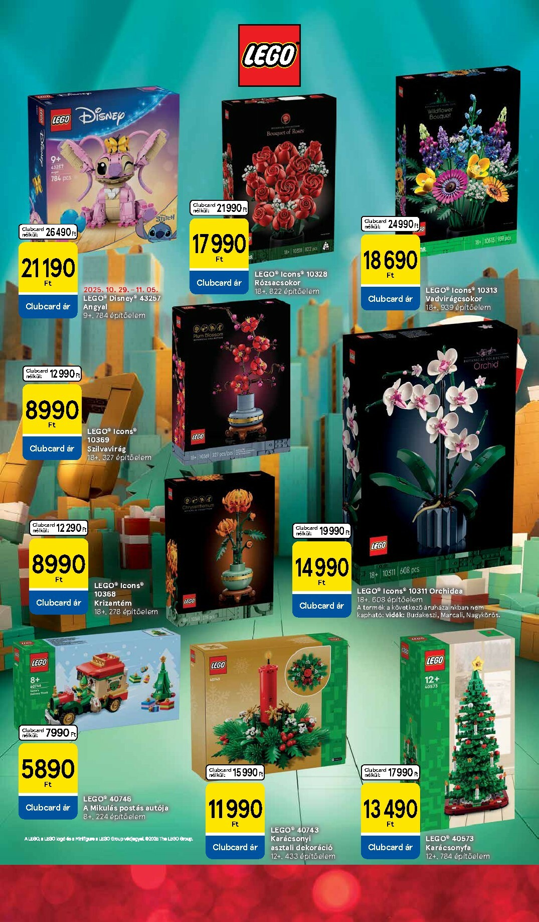 tesco - Tesco - Karácsonyi ajándékok akciós újság, érvényes 10.29. - 11.18. - page: 15