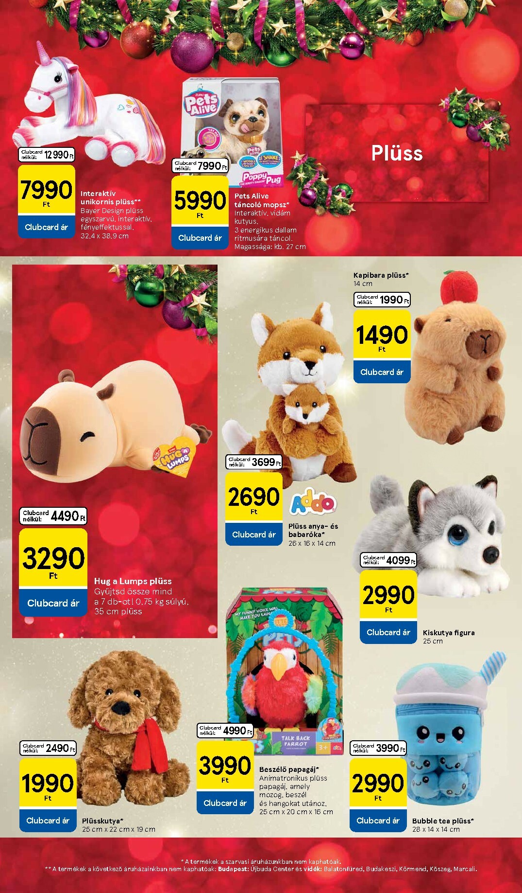 tesco - Tesco - Karácsonyi ajándékok akciós újság, érvényes 10.29. - 11.18. - page: 4