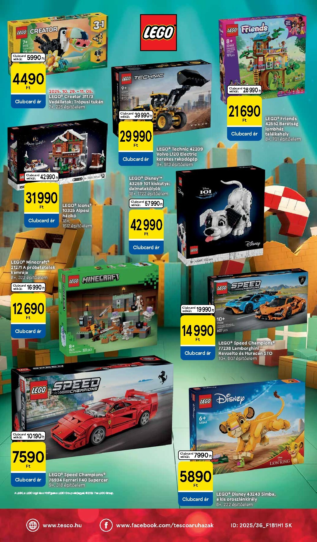 tesco - Tesco - Karácsonyi ajándékok akciós újság, érvényes 10.29. - 11.18. - page: 32