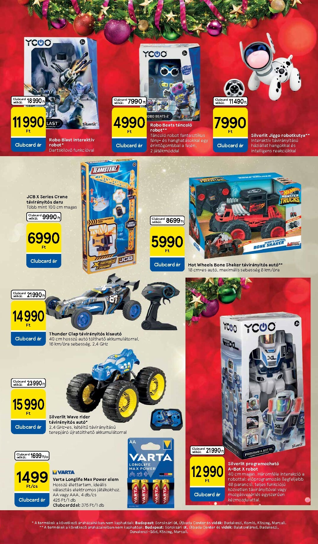 tesco - Tesco - Karácsonyi ajándékok akciós újság, érvényes 10.29. - 11.18. - page: 9