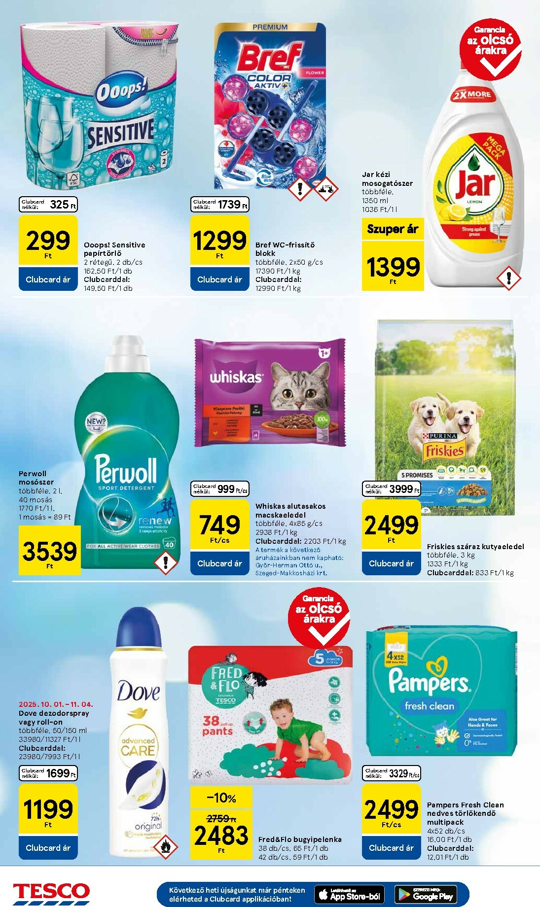 tesco - Tesco szupermarket akciós újság, érvényes 10.30. - 11.05. - page: 6