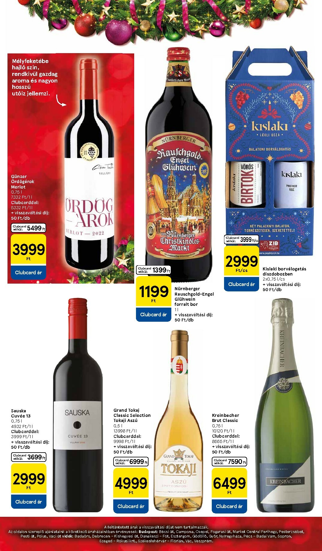 tesco - Tesco - Karácsonyi ajándékok akciós újság, érvényes 11.05. - 11.25. - page: 10