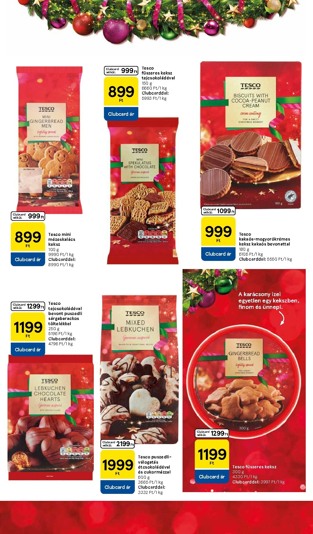 tesco - Tesco - Karácsonyi ajándékok akciós újság, érvényes 11.05. - 11.25. - page: 3