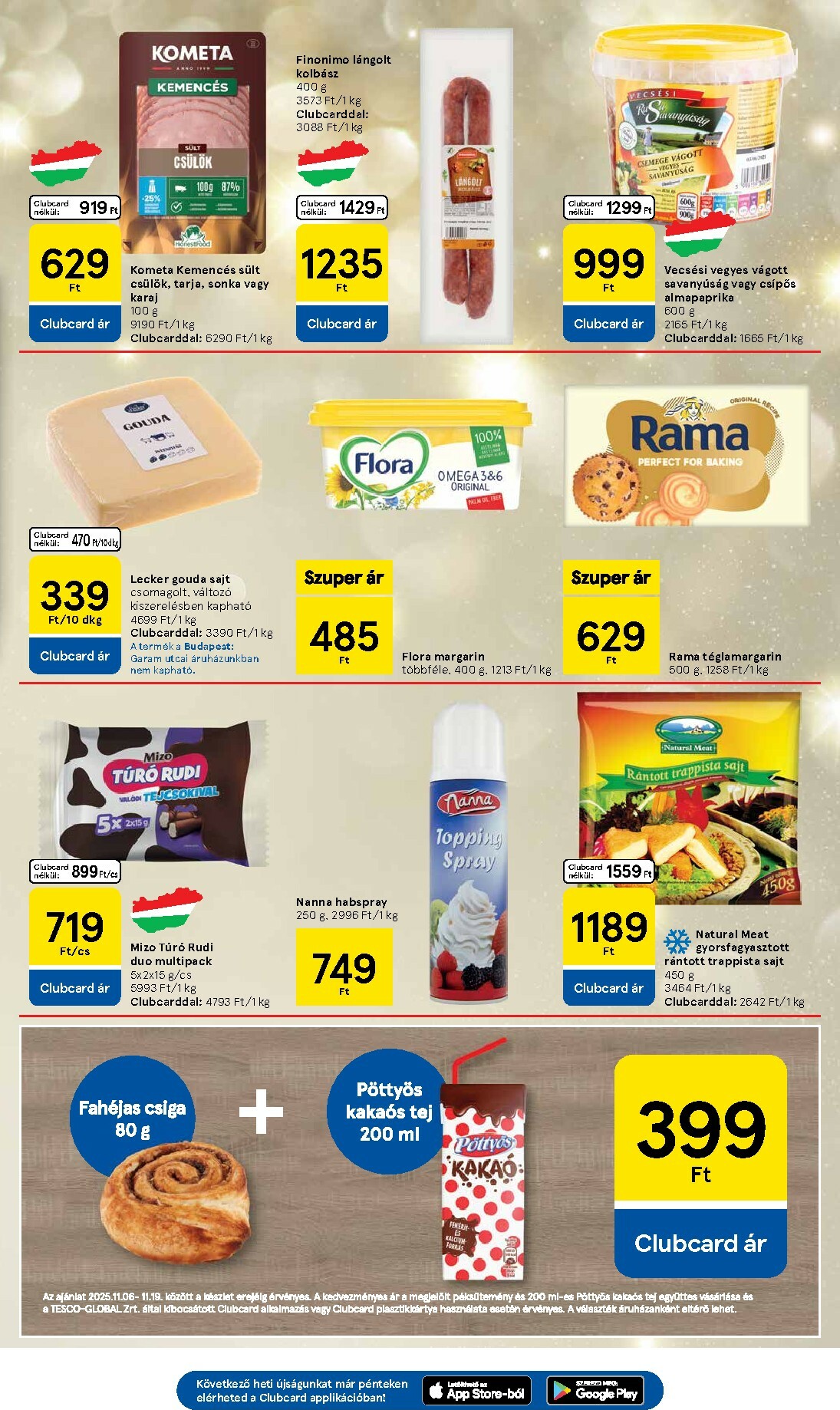 tesco - Tesco szupermarket akciós újság, érvényes 11.06. - 11.12. - page: 3