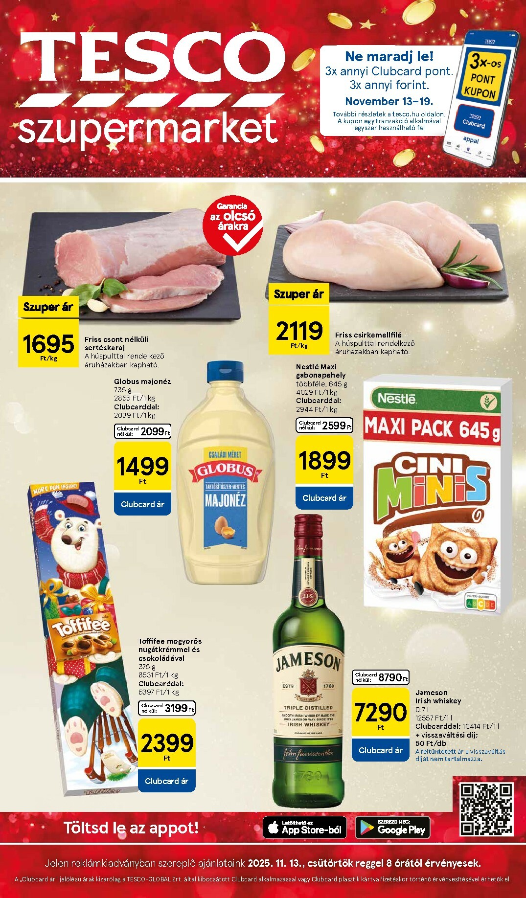 tesco - Tesco szupermarket akciós újság, érvényes 11.13. - 11.19.