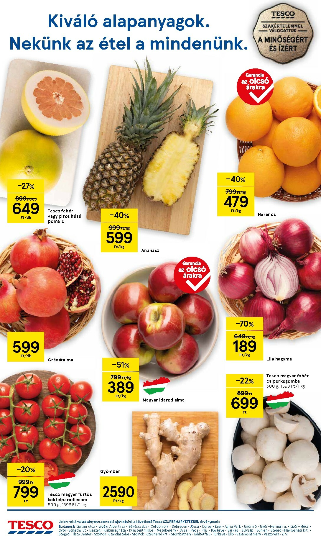 tesco - Tesco szupermarket akciós újság, érvényes 11.20. - 11.26. - page: 2