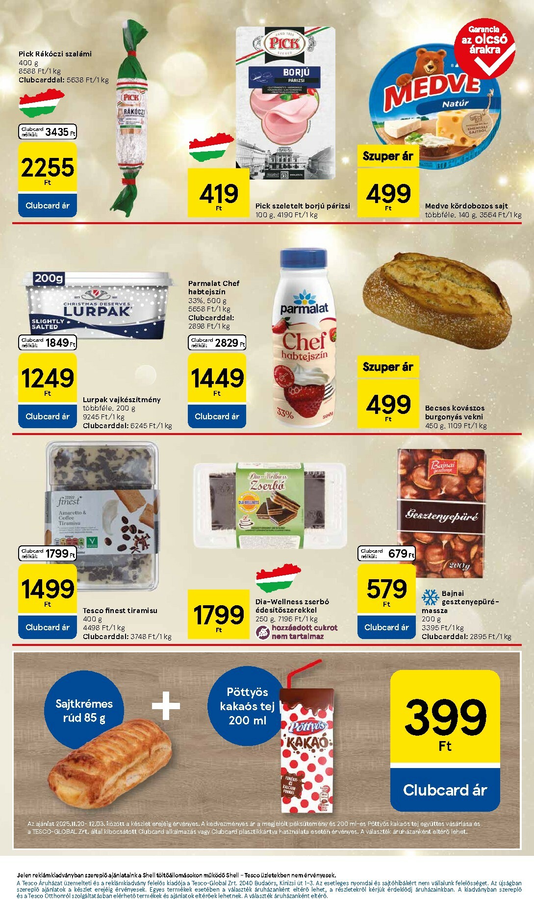 tesco - Tesco szupermarket akciós újság, érvényes 11.20. - 11.26. - page: 3