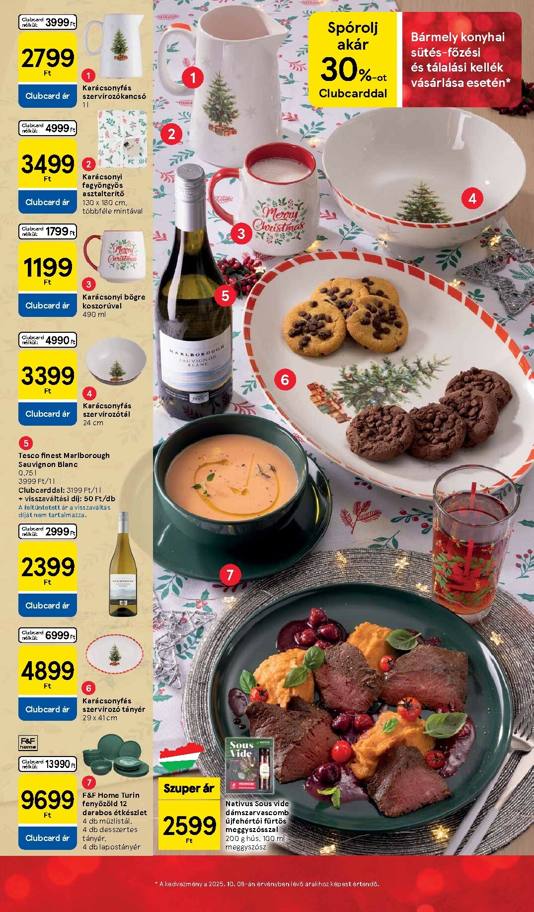 tesco - Tesco - Karácsonyi katalógus akciós újság, érvényes 11.26. - 12.24. - page: 6