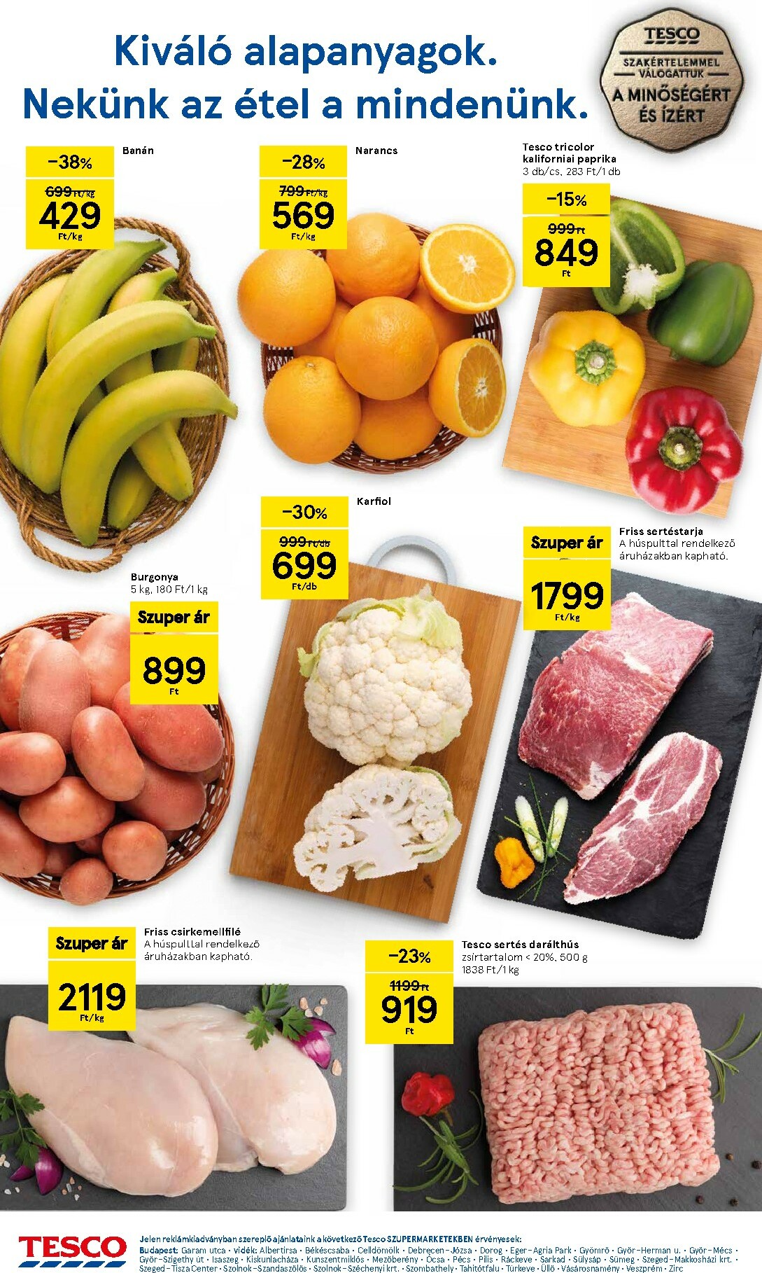 tesco - Tesco szupermarket akciós újság, érvényes 12.04. - 12.10. - page: 2