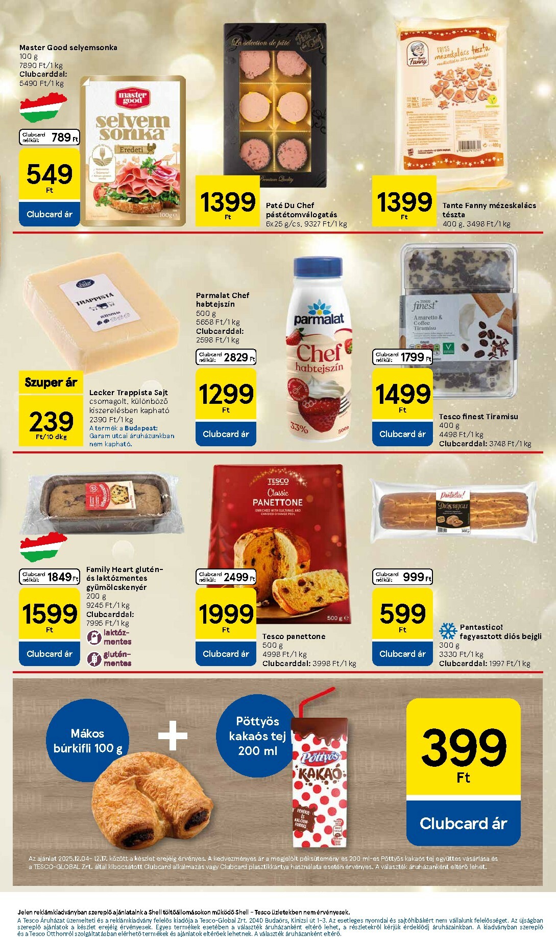 tesco - Tesco szupermarket akciós újság, érvényes 12.04. - 12.10. - page: 3