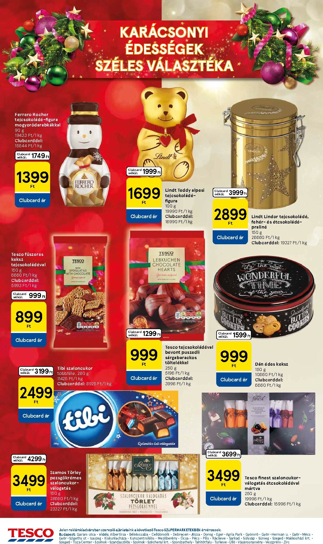 tesco - Tesco szupermarket akciós újság, érvényes 12.18. - 12.24. - page: 6