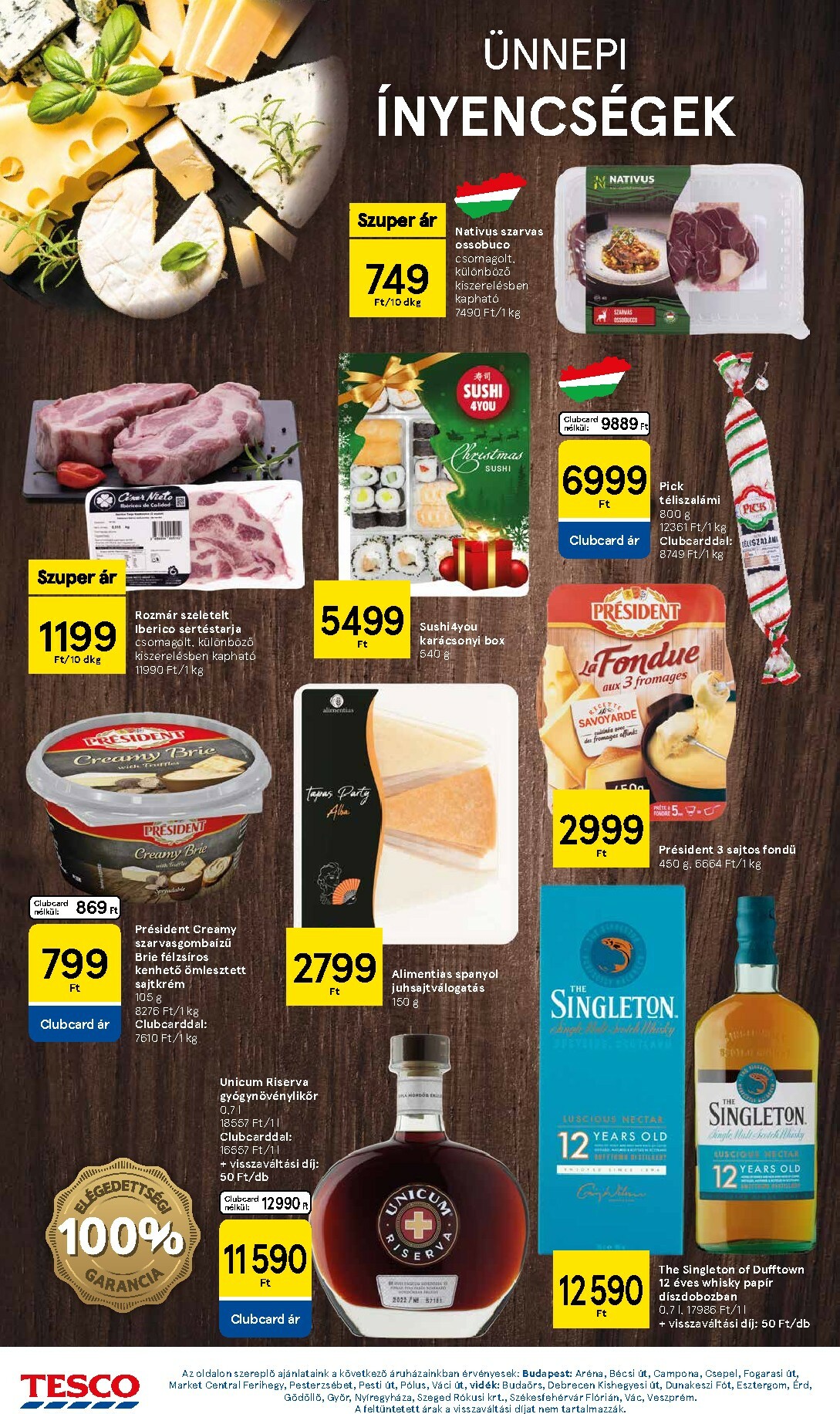 tesco - Tesco akciós újság, érvényes 12.18. - 12.24. - page: 22
