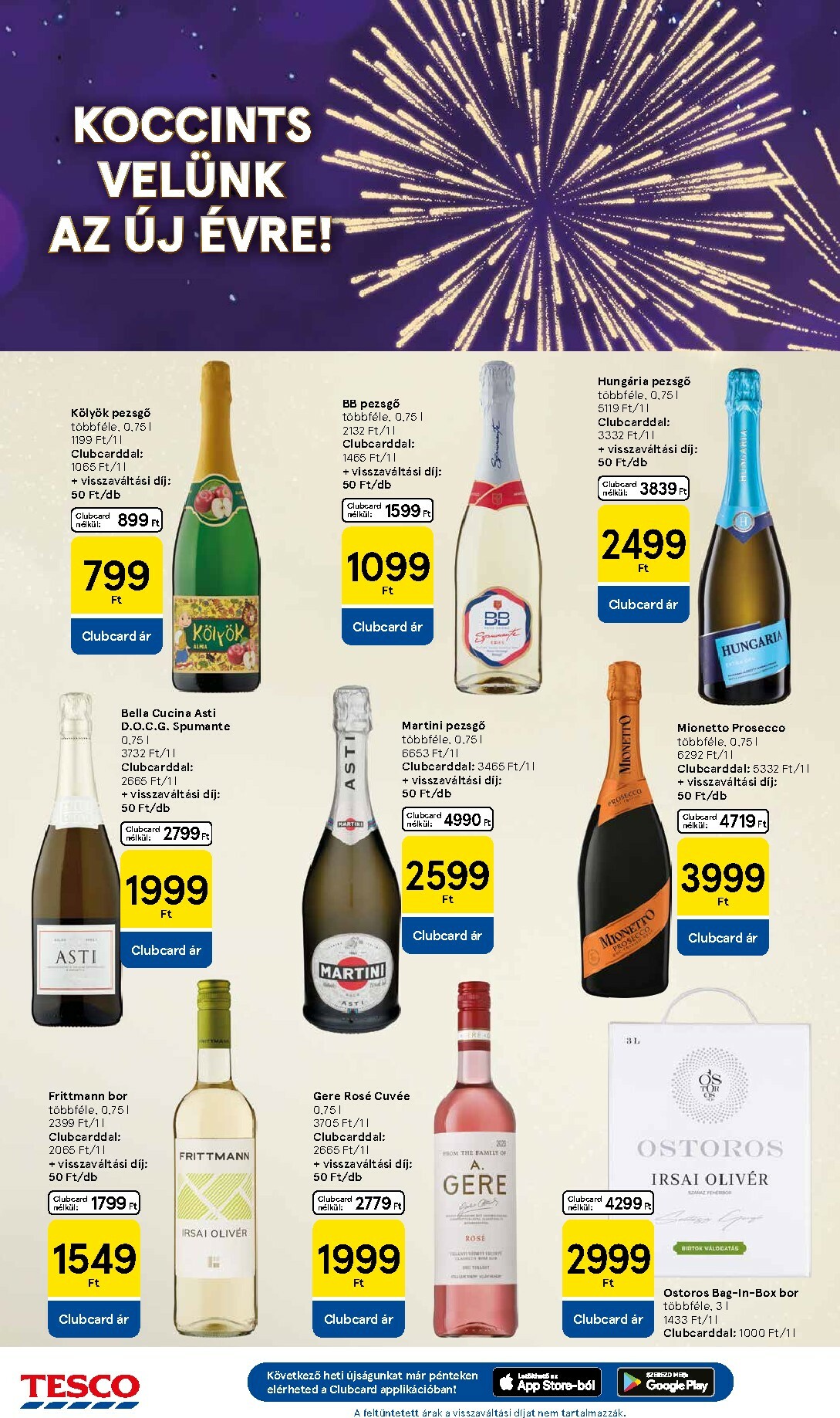 tesco - Tesco akciós újság, érvényes 12.27. - 12.31. - page: 8