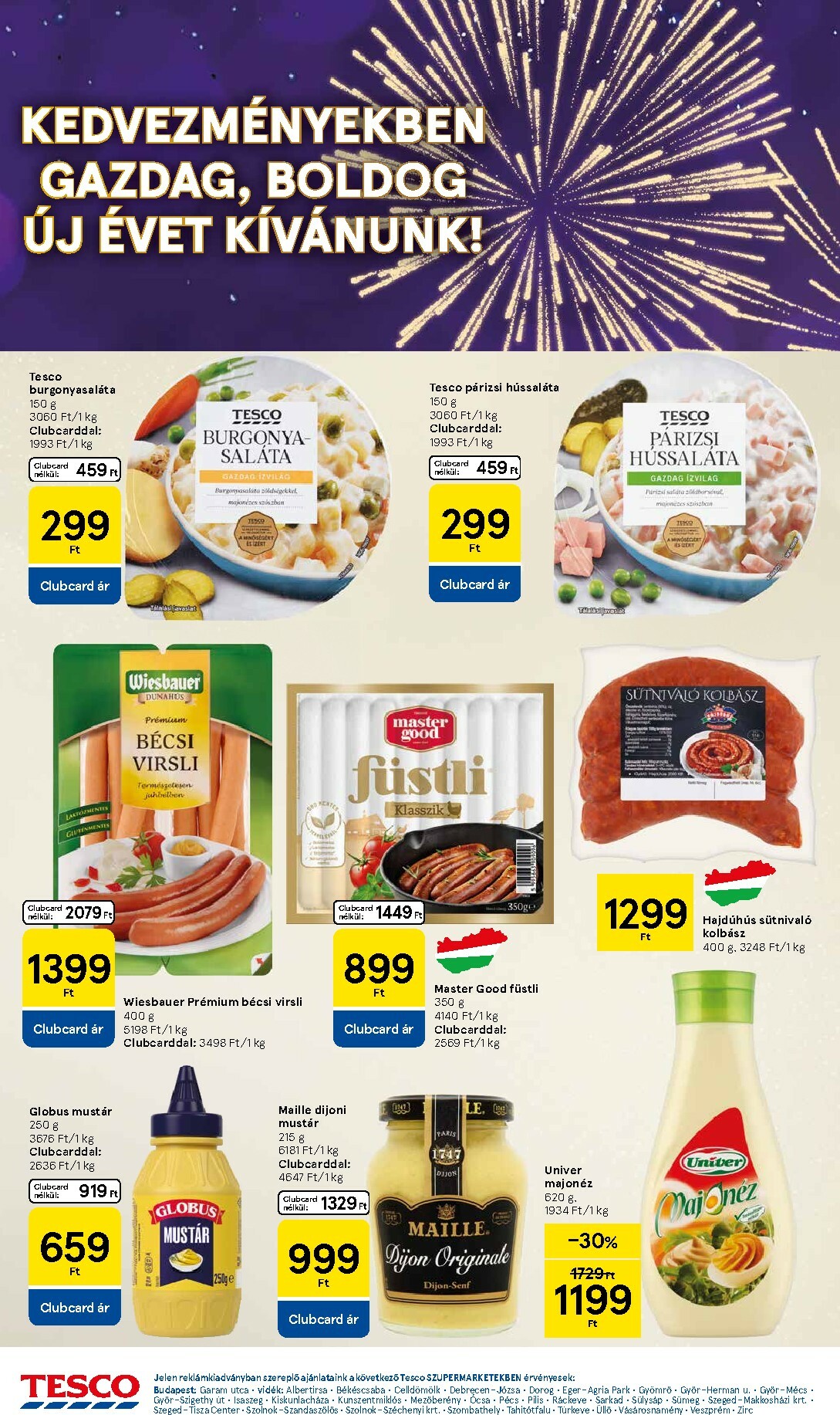 tesco - Tesco szupermarket akciós újság, érvényes 12.27. - 12.31. - page: 4