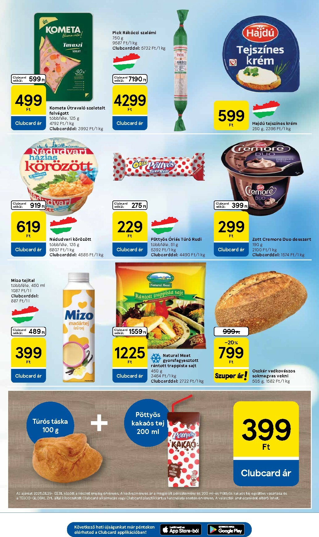 tesco - Tesco szupermarket akciós újság, érvényes 01.29. - 02.04. - page: 3