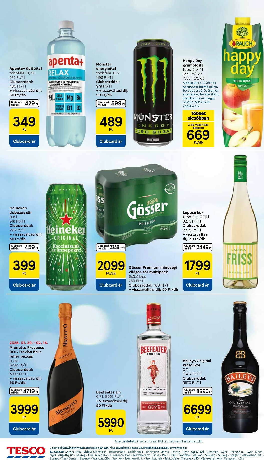 tesco - Tesco szupermarket akciós újság, érvényes 2026.02.12. - 2026.02.18. - page: 6