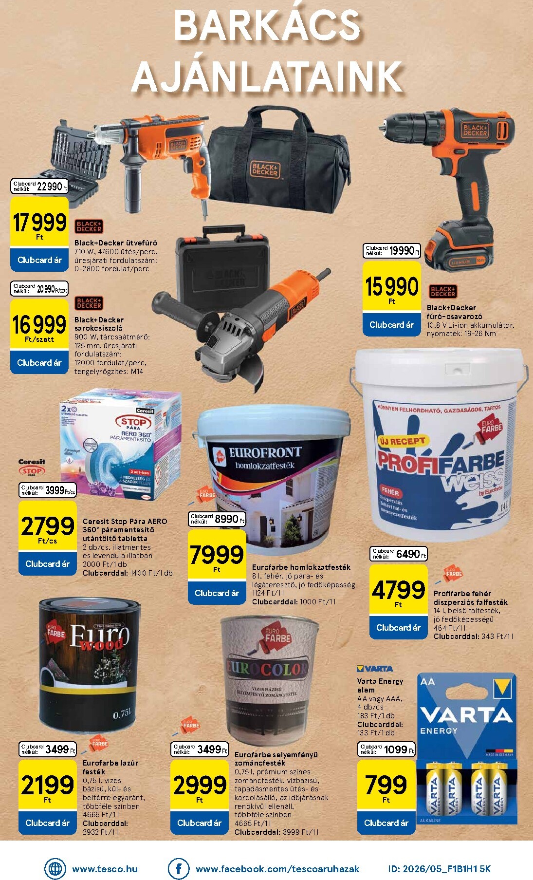 tesco - Tesco akciós újság, érvényes 2026.03.31. - 2026.04.06. - page: 38