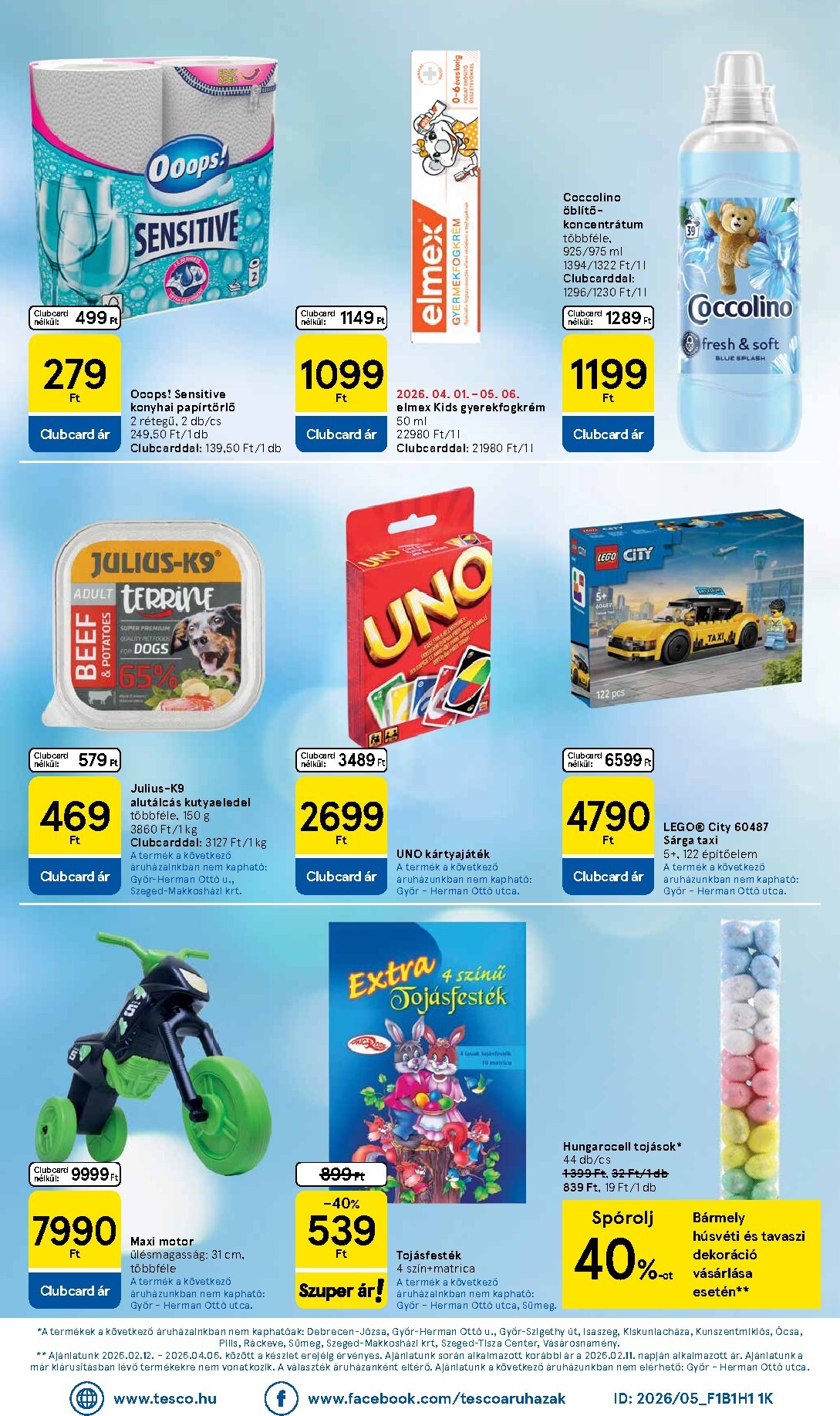 tesco - Tesco szupermarket akciós újság, érvényes 2026.03.31. - 2026.04.06. - page: 8