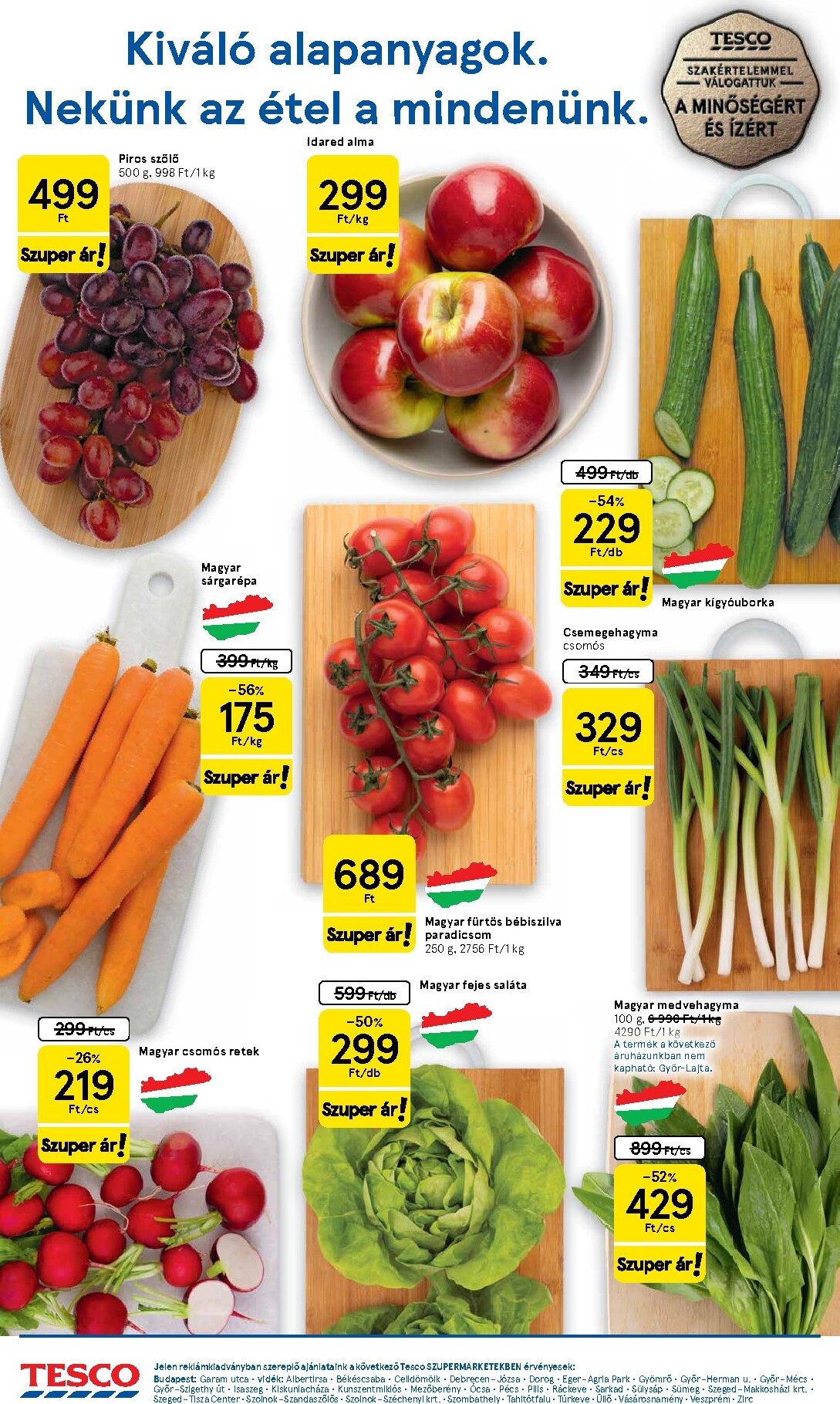 tesco - Tesco szupermarket akciós újság, érvényes 2026.03.31. - 2026.04.06. - page: 2