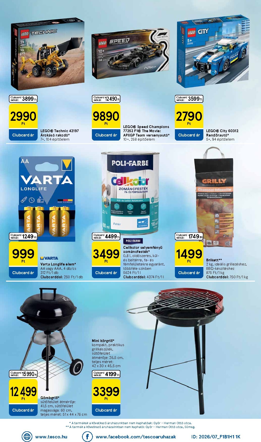 tesco - Tesco szupermarket hirdetmény a következő hétre csütörtöktől 2026.04.16.-tól szerdától 2026.04.22.-ig - page: 8