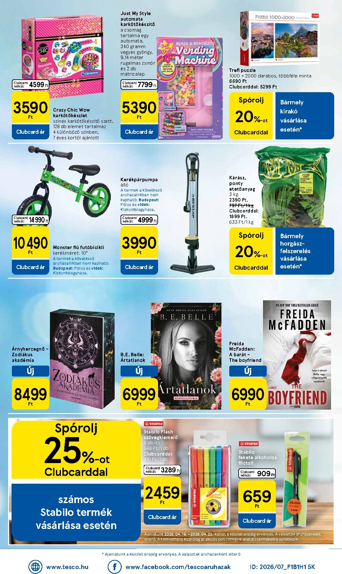 tesco - Tesco hirdetmény a következő hétre csütörtöktől 2026.04.16.-tól szerdától 2026.04.22.-ig - page: 32