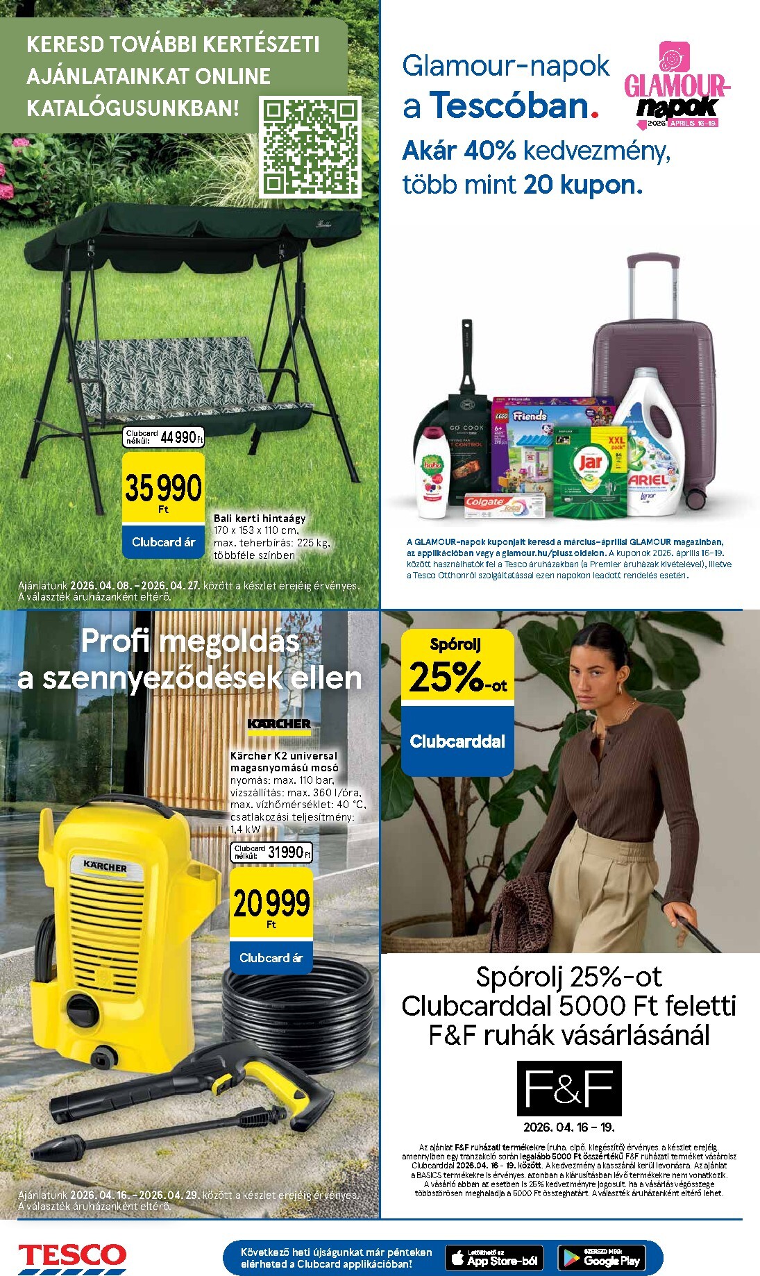 tesco - Tesco hirdetmény a következő hétre csütörtöktől 2026.04.16.-tól szerdától 2026.04.22.-ig - page: 16