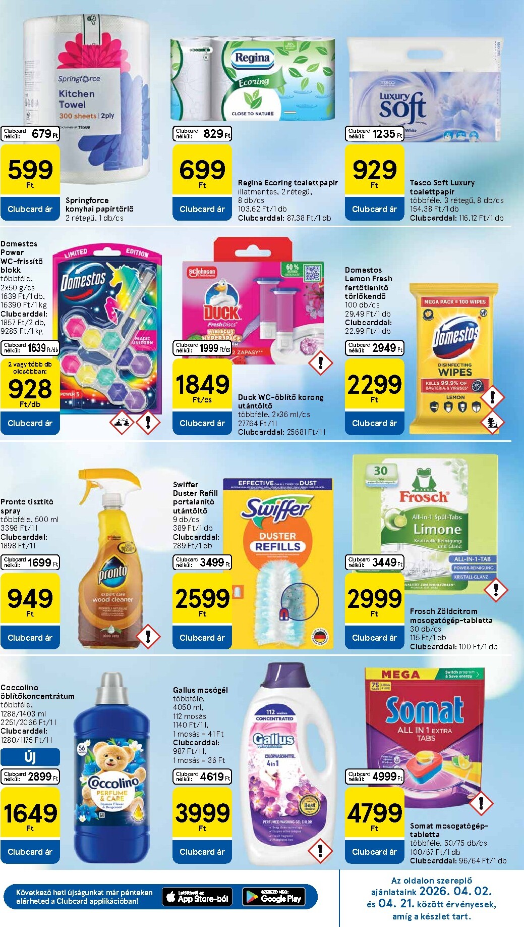 tesco - Tesco hirdetmény a következő hétre csütörtöktől 2026.04.16.-tól szerdától 2026.04.22.-ig - page: 25