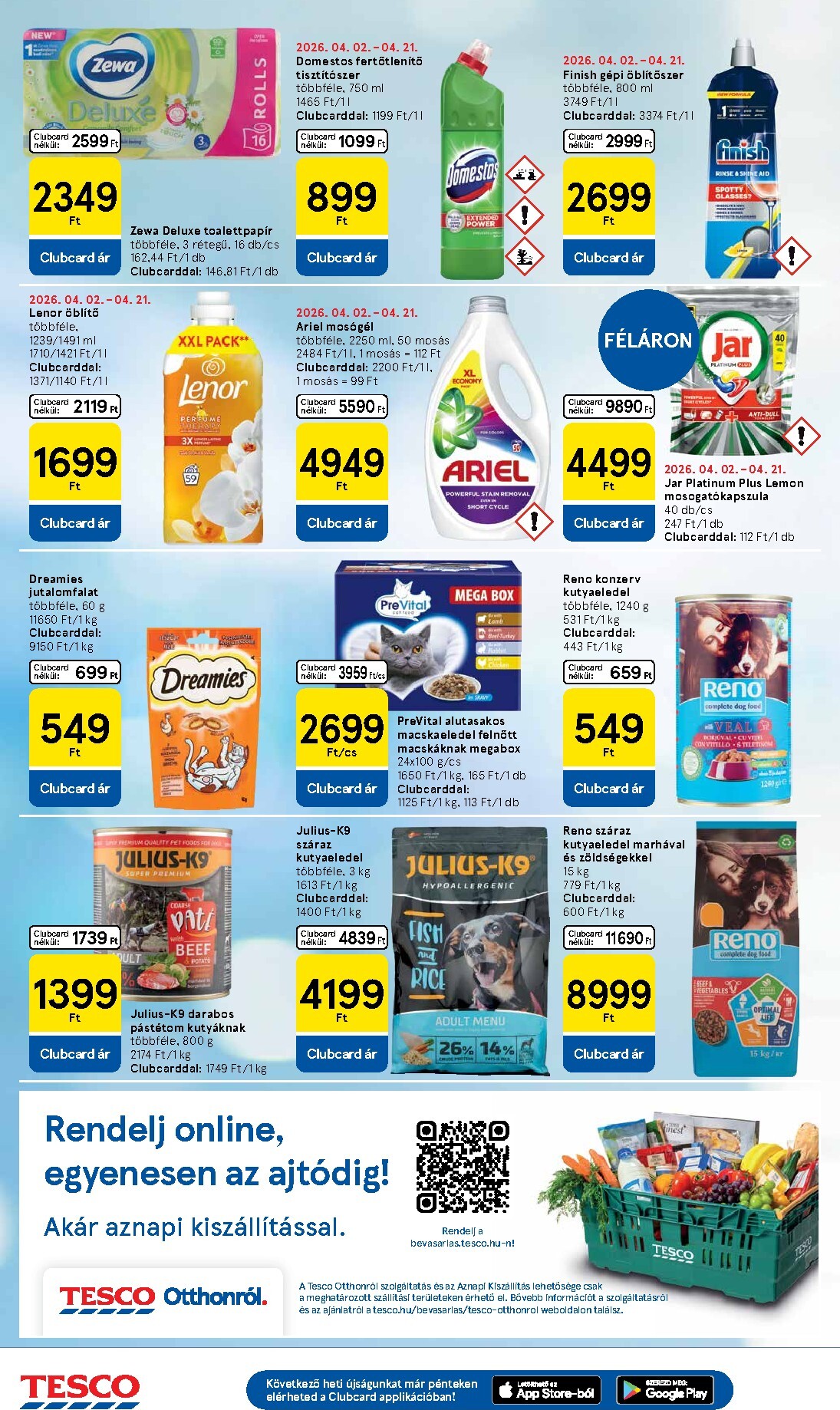 tesco - Tesco hirdetmény a következő hétre csütörtöktől 2026.04.16.-tól szerdától 2026.04.22.-ig - page: 8