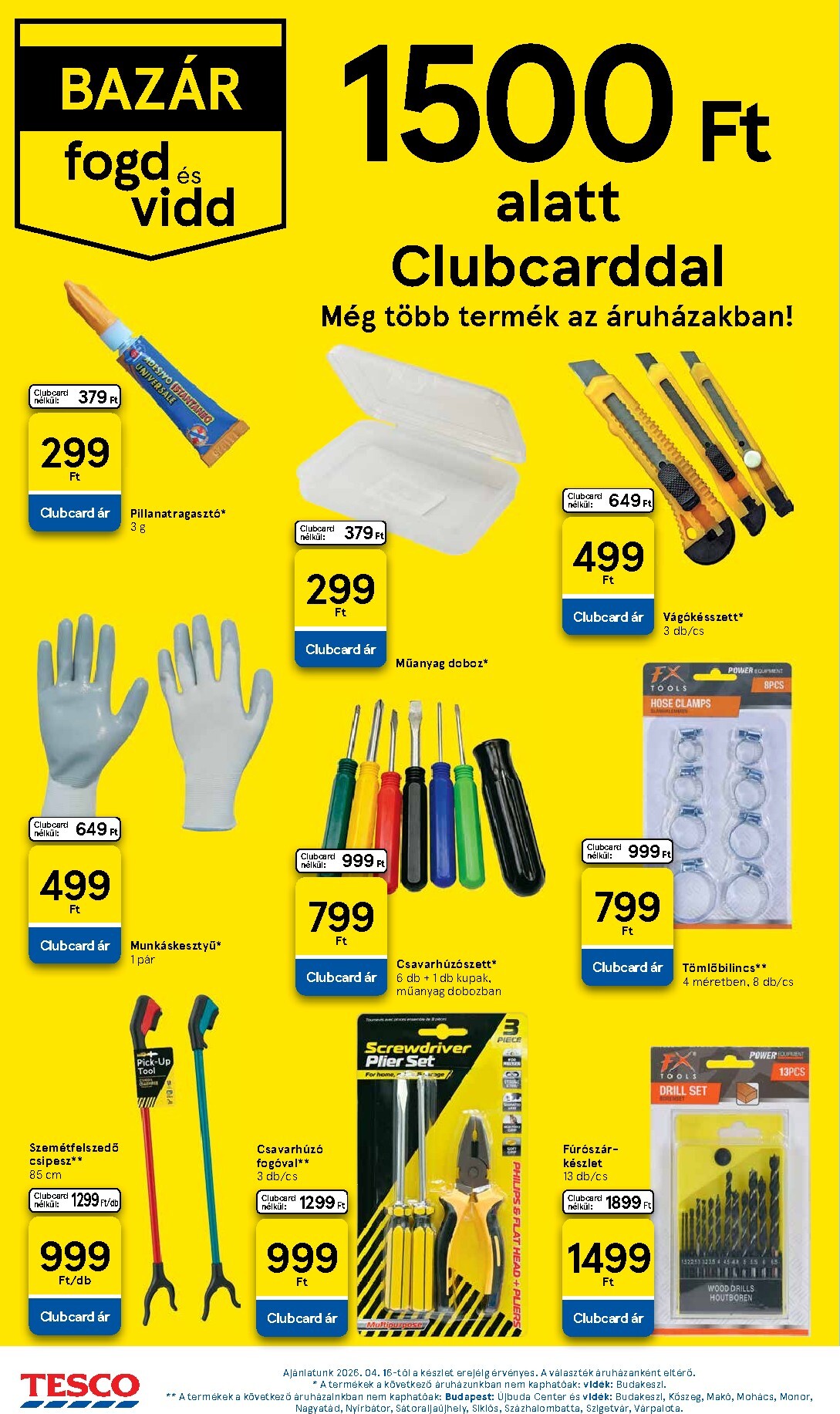 tesco - Tesco hirdetmény a következő hétre csütörtöktől 2026.04.16.-tól szerdától 2026.04.22.-ig - page: 14