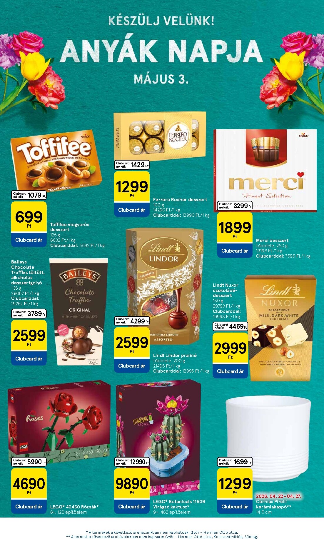 tesco - Tesco - szupermarket hirdetmény a következő hétre csütörtöktől 2026.04.23.-tól szerdától 2026.04.29.-ig - page: 5