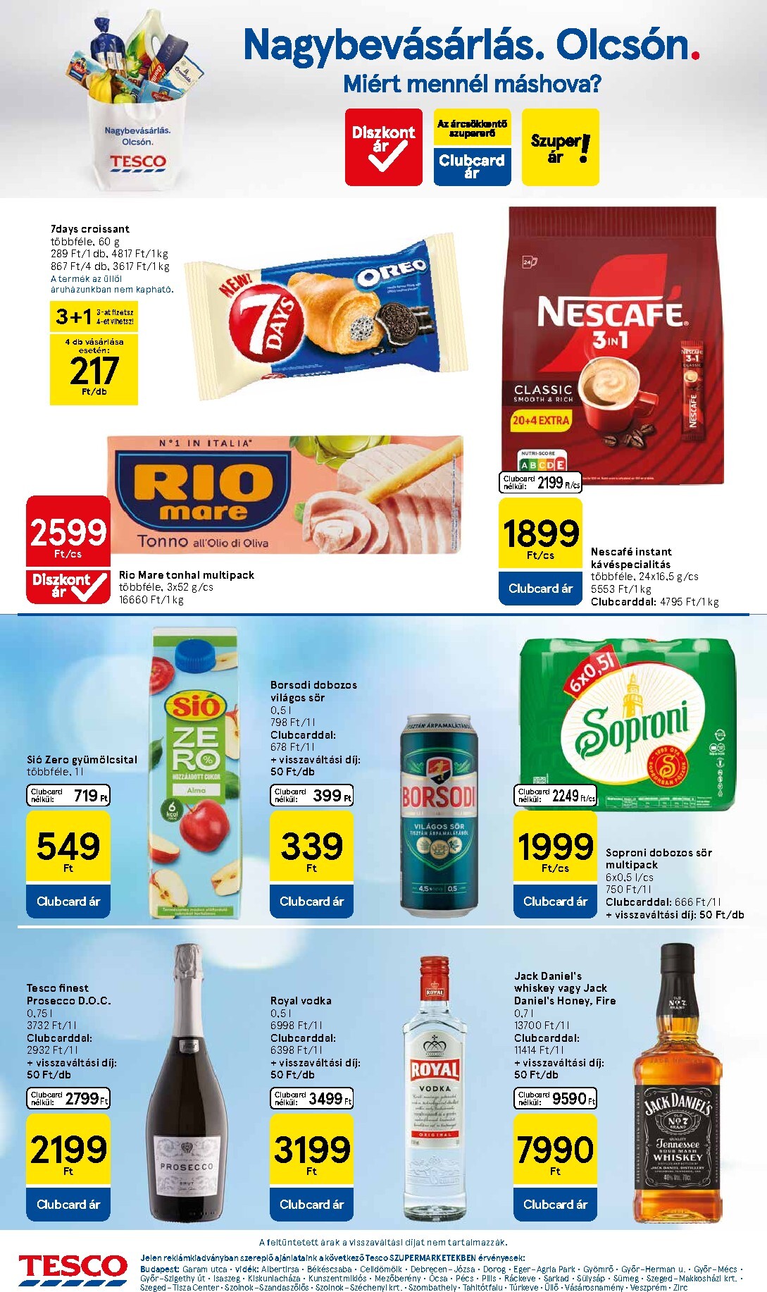 tesco - Tesco - szupermarket hirdetmény a következő hétre csütörtöktől 2026.04.23.-tól szerdától 2026.04.29.-ig - page: 6