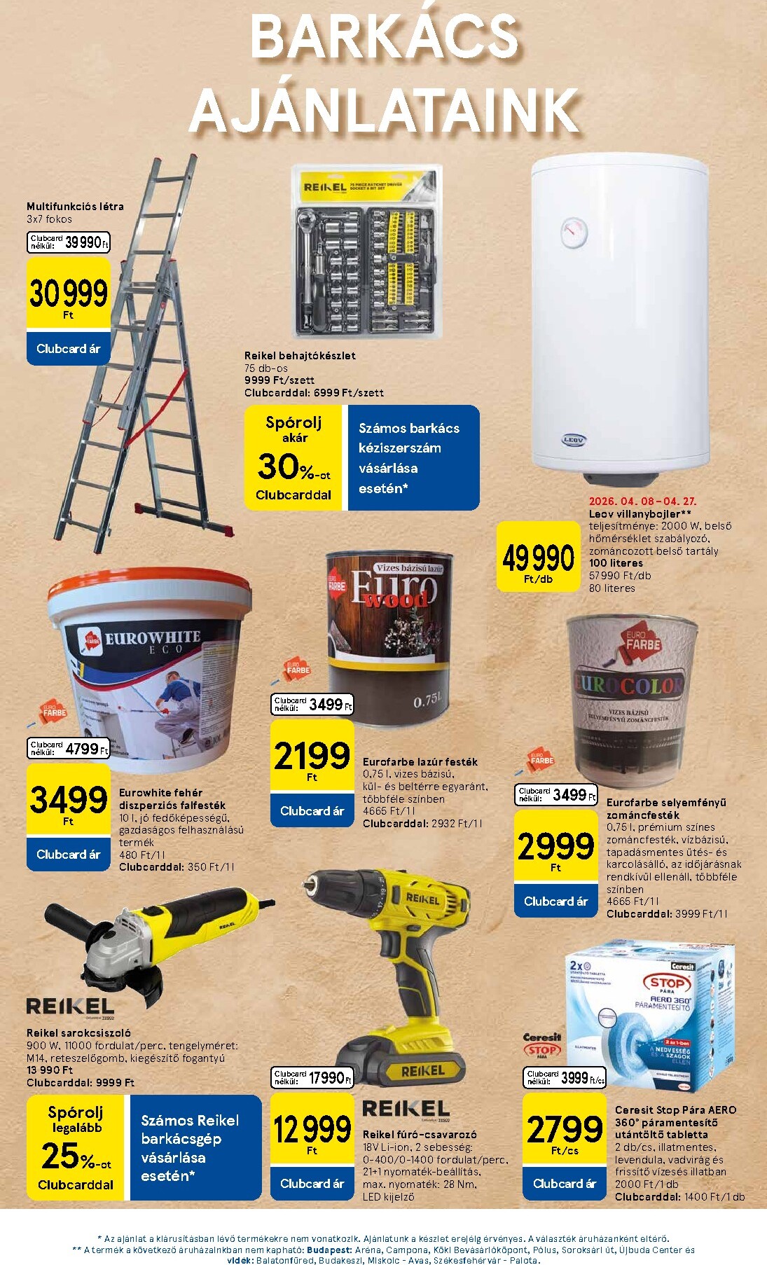 tesco - Tesco hirdetmény a következő hétre csütörtöktől 2026.04.23.-tól szerdától 2026.04.29.-ig - page: 27