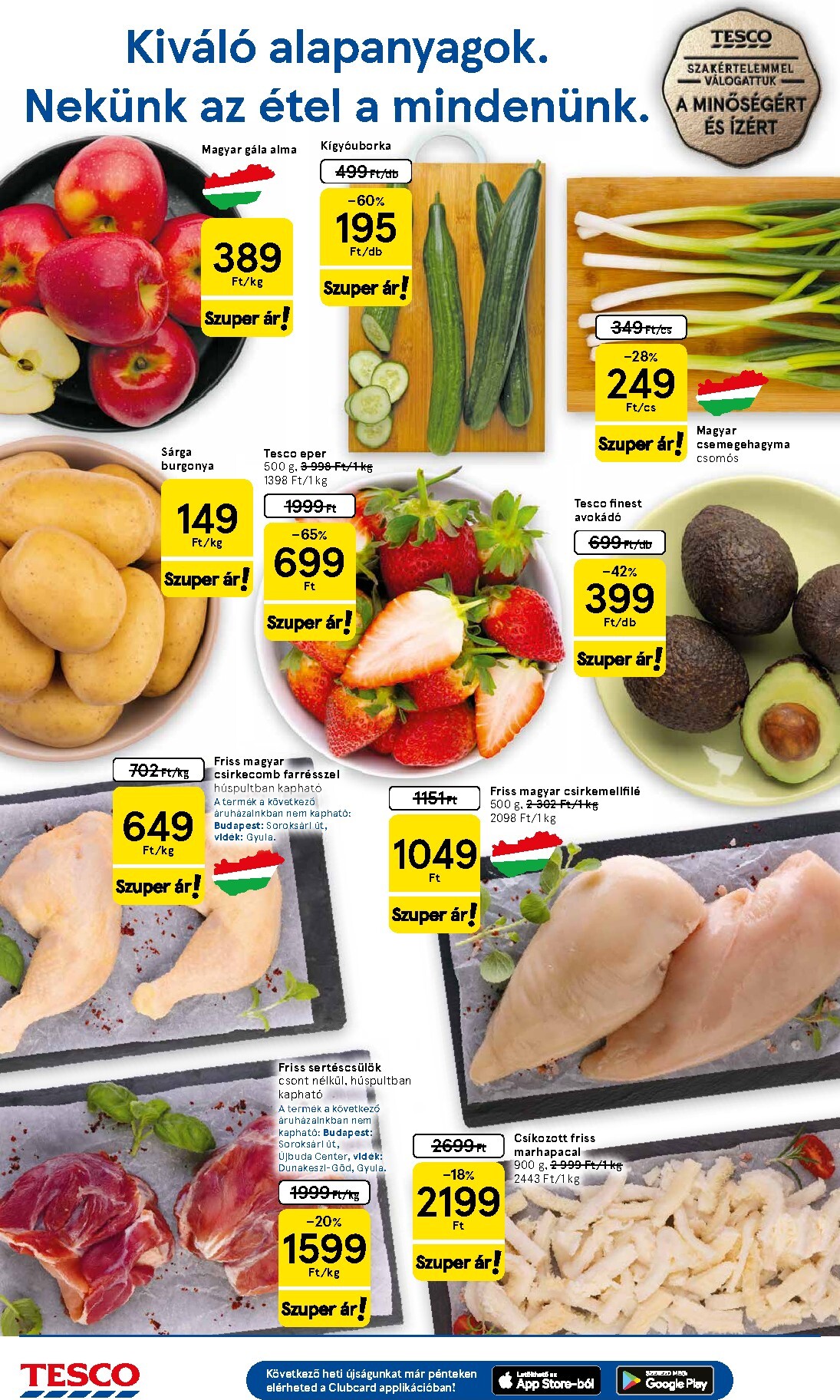 tesco - Tesco hirdetmény a következő hétre csütörtöktől 2026.04.23.-tól szerdától 2026.04.29.-ig - page: 2