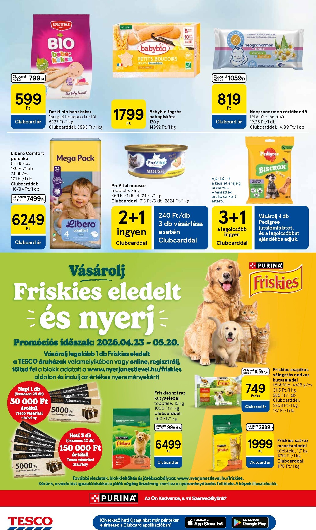 tesco - Tesco hirdetmény a következő hétre csütörtöktől 2026.04.23.-tól szerdától 2026.04.29.-ig - page: 26