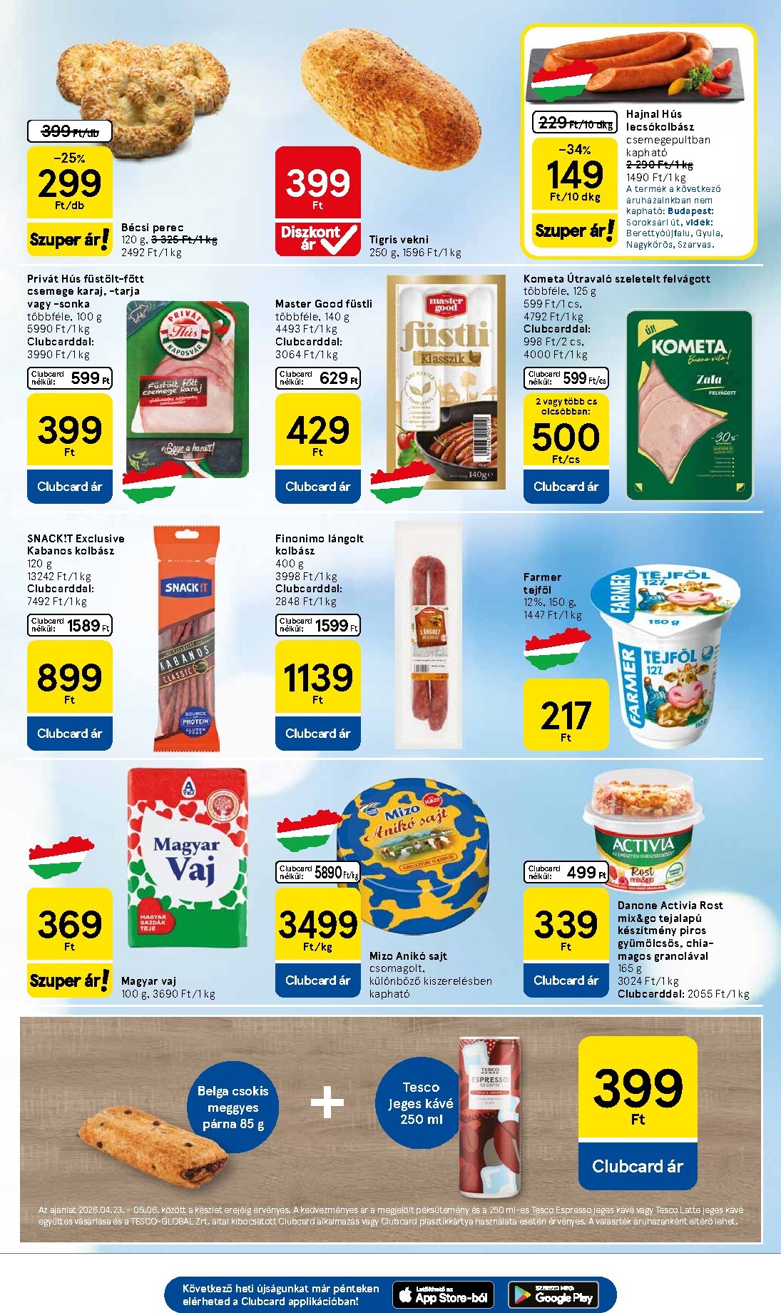 tesco - Tesco hirdetmény a következő hétre csütörtöktől 2026.04.23.-tól szerdától 2026.04.29.-ig - page: 3
