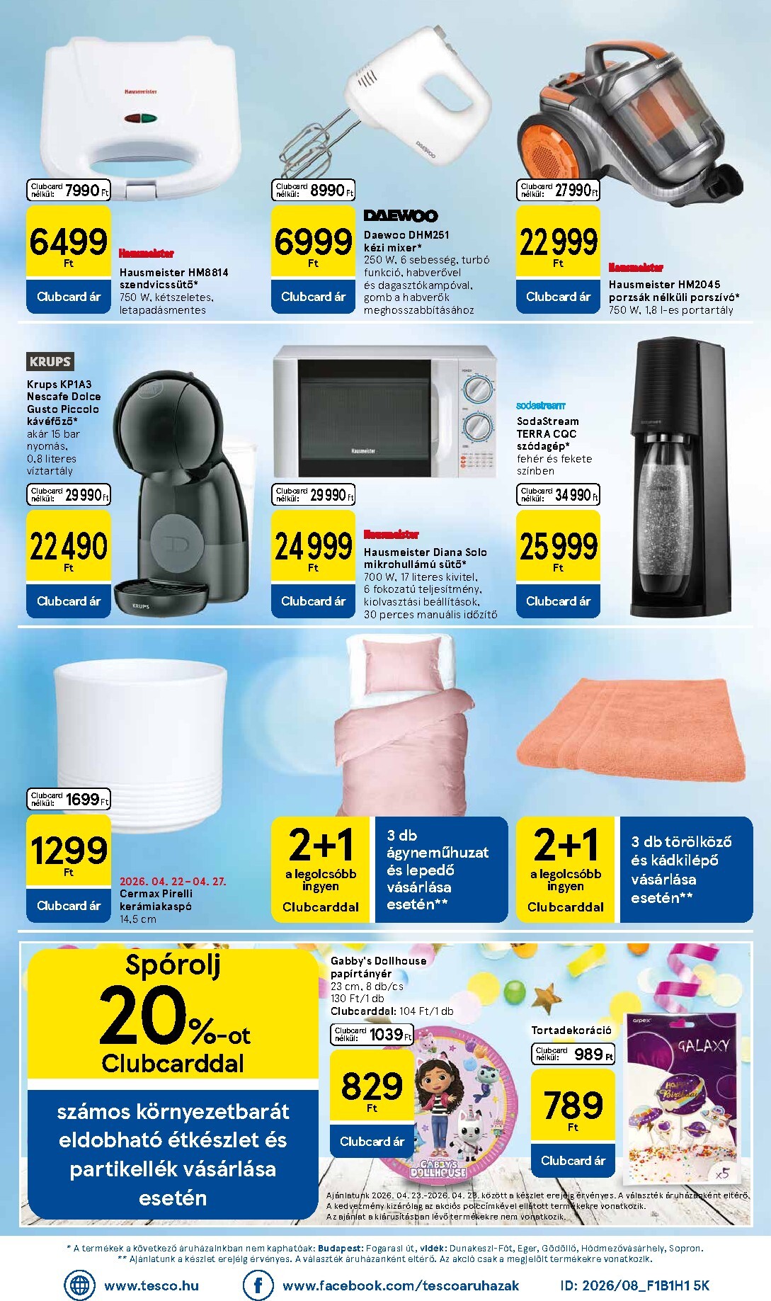 tesco - Tesco hirdetmény a következő hétre csütörtöktől 2026.04.23.-tól szerdától 2026.04.29.-ig - page: 28