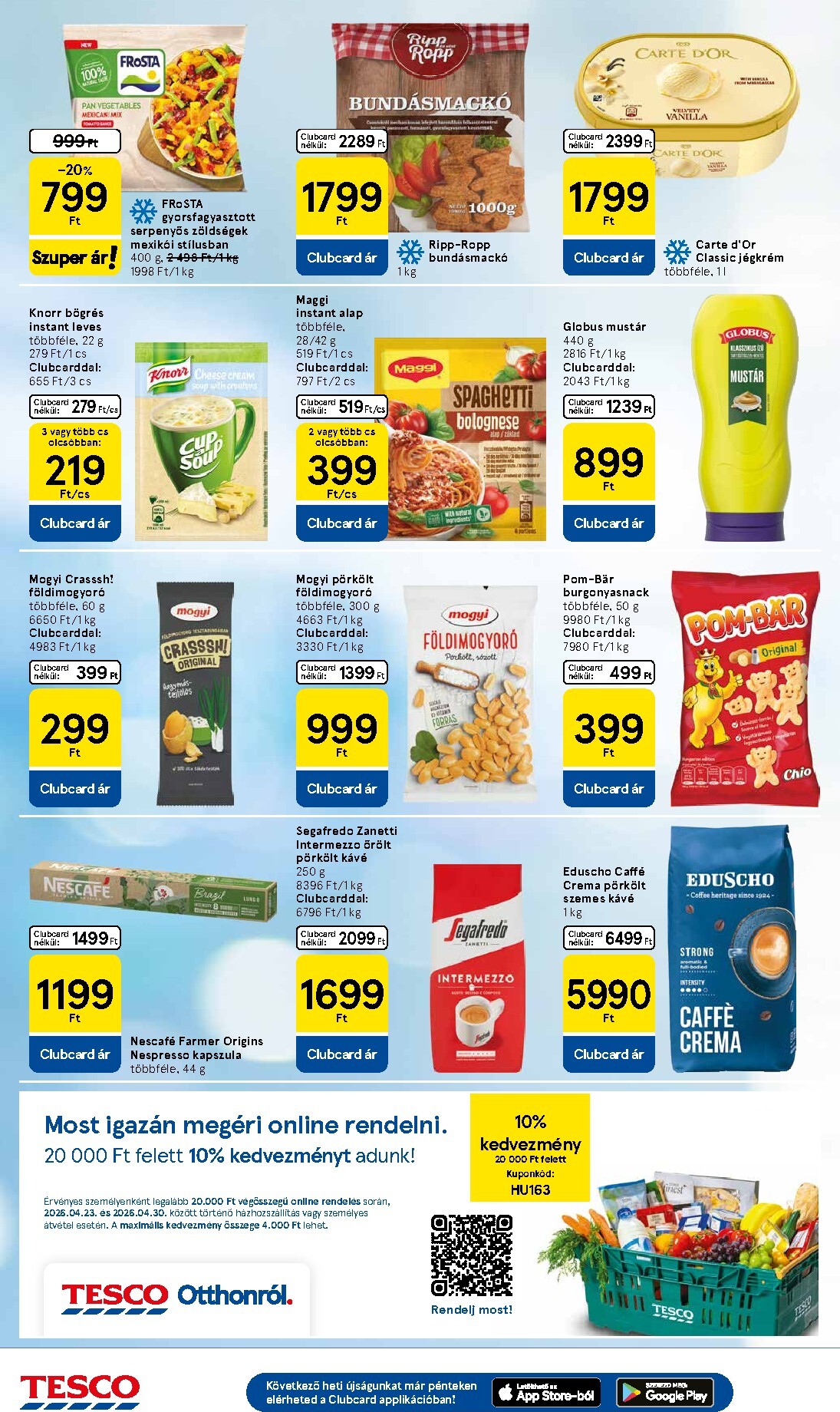 tesco - Tesco hirdetmény a következő hétre csütörtöktől 2026.04.23.-tól szerdától 2026.04.29.-ig - page: 4