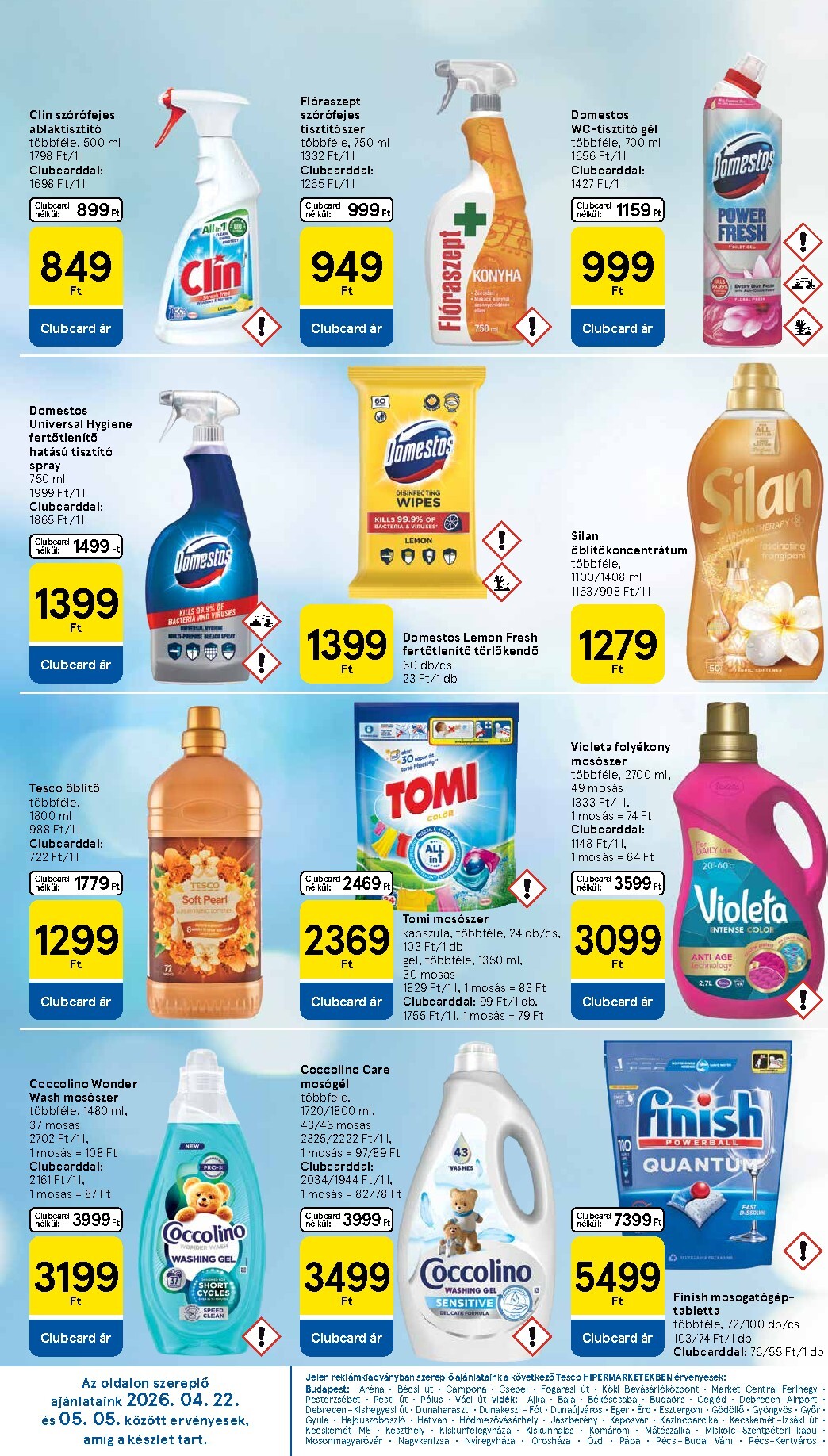 tesco - Tesco hirdetmény a következő hétre szerdától 2026.04.29.-tól szerdától 2026.05.06.-ig - page: 26