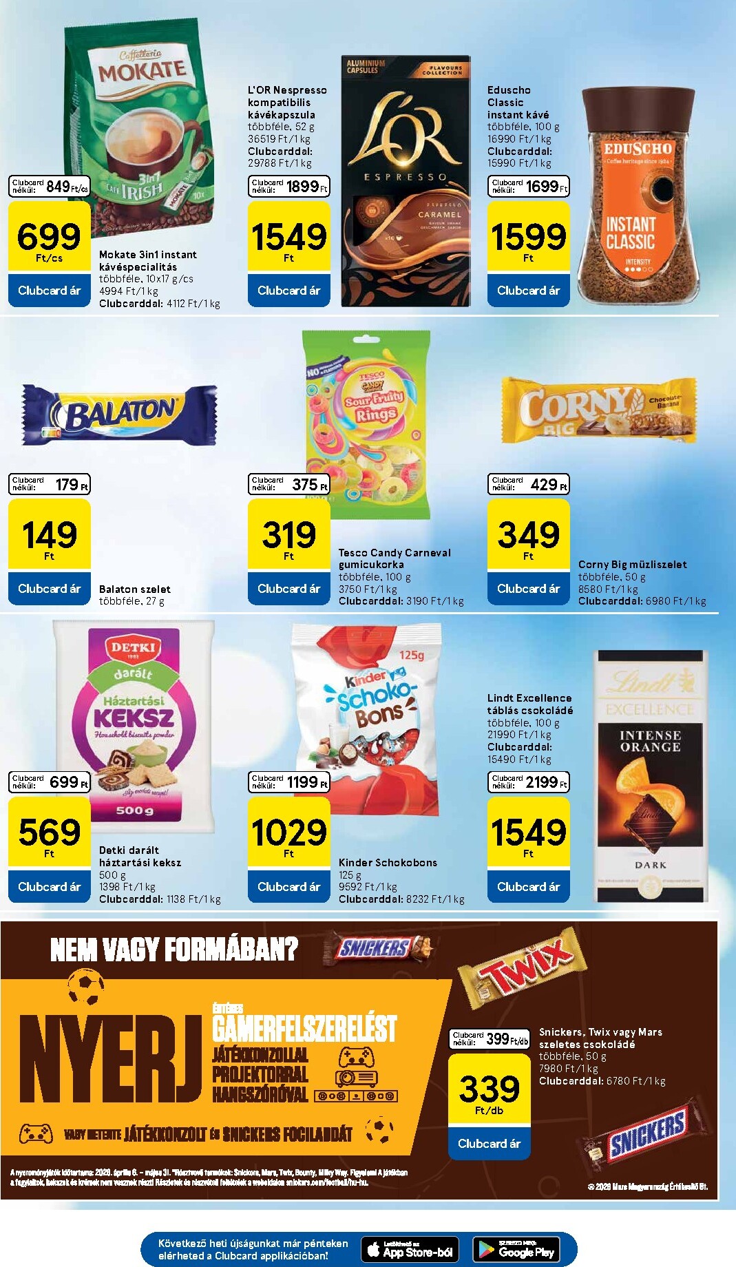 tesco - Tesco hirdetmény a következő hétre szerdától 2026.04.29.-tól szerdától 2026.05.06.-ig - page: 23