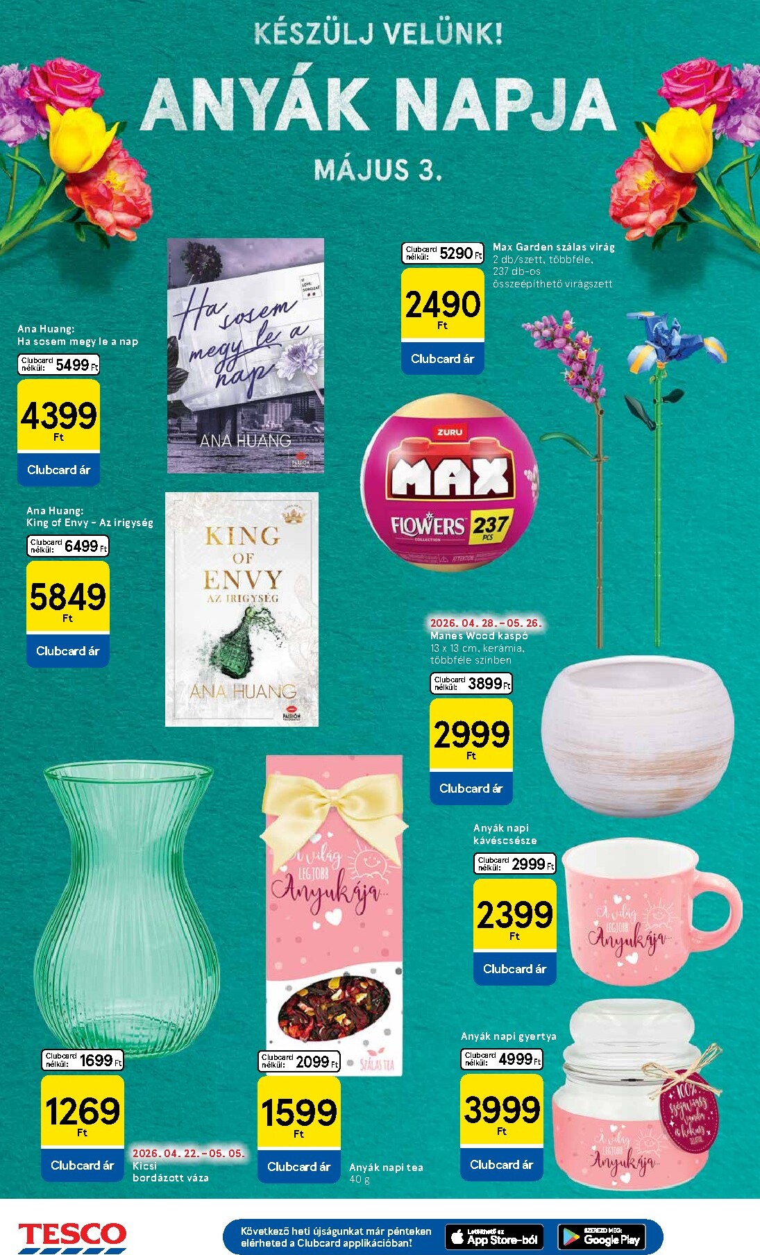 tesco - Tesco hirdetmény a következő hétre szerdától 2026.04.29.-tól szerdától 2026.05.06.-ig - page: 30