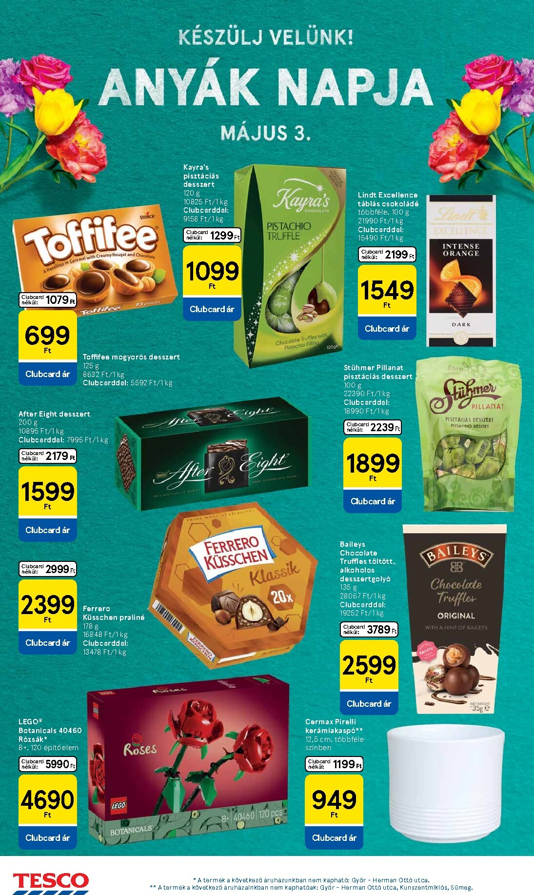 tesco - Tesco szupermarket hirdetmény a következő hétre szerdától 2026.04.29.-tól szerdától 2026.05.06.-ig - page: 4