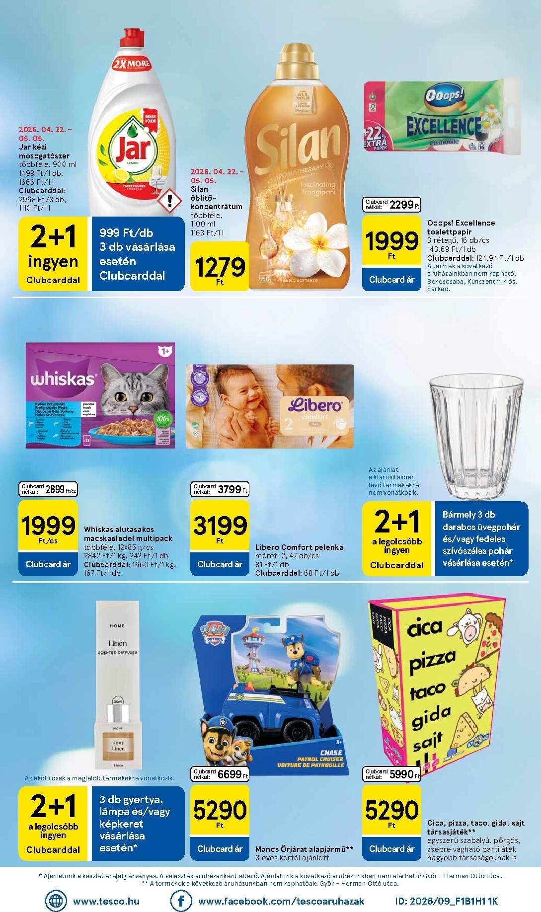 tesco - Tesco szupermarket hirdetmény a következő hétre szerdától 2026.04.29.-tól szerdától 2026.05.06.-ig - page: 8