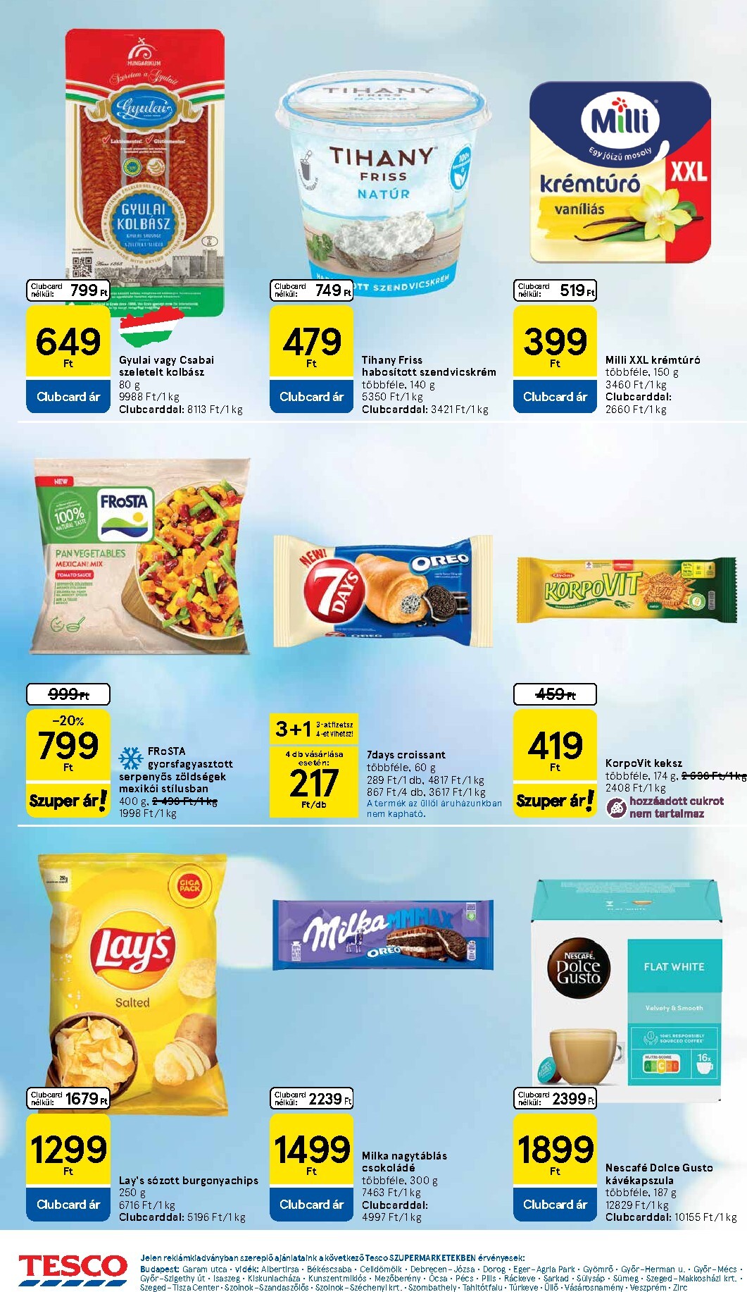 tesco - Tesco szupermarket hirdetmény a következő hétre szerdától 2026.04.29.-tól szerdától 2026.05.06.-ig - page: 6