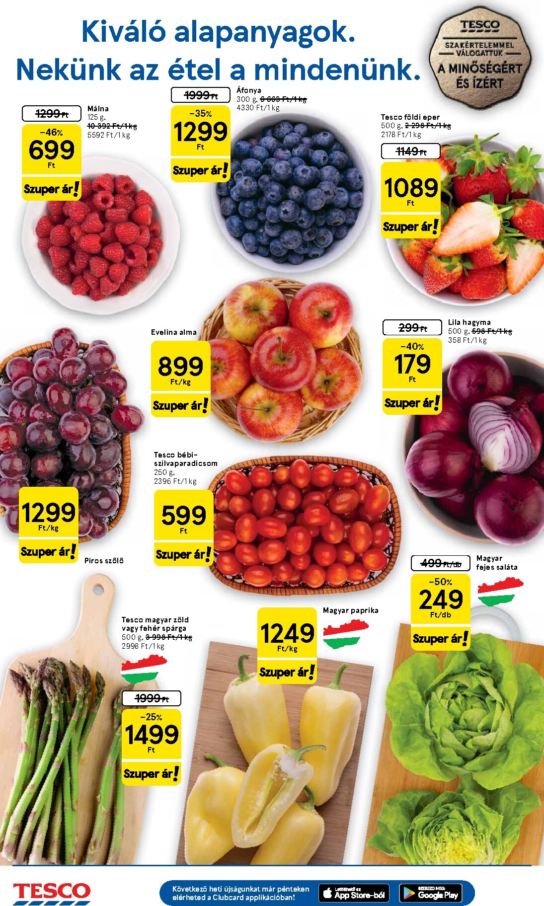 tesco - Tesco szupermarket hirdetmény a következő hétre szerdától 2026.04.29.-tól szerdától 2026.05.06.-ig - page: 2