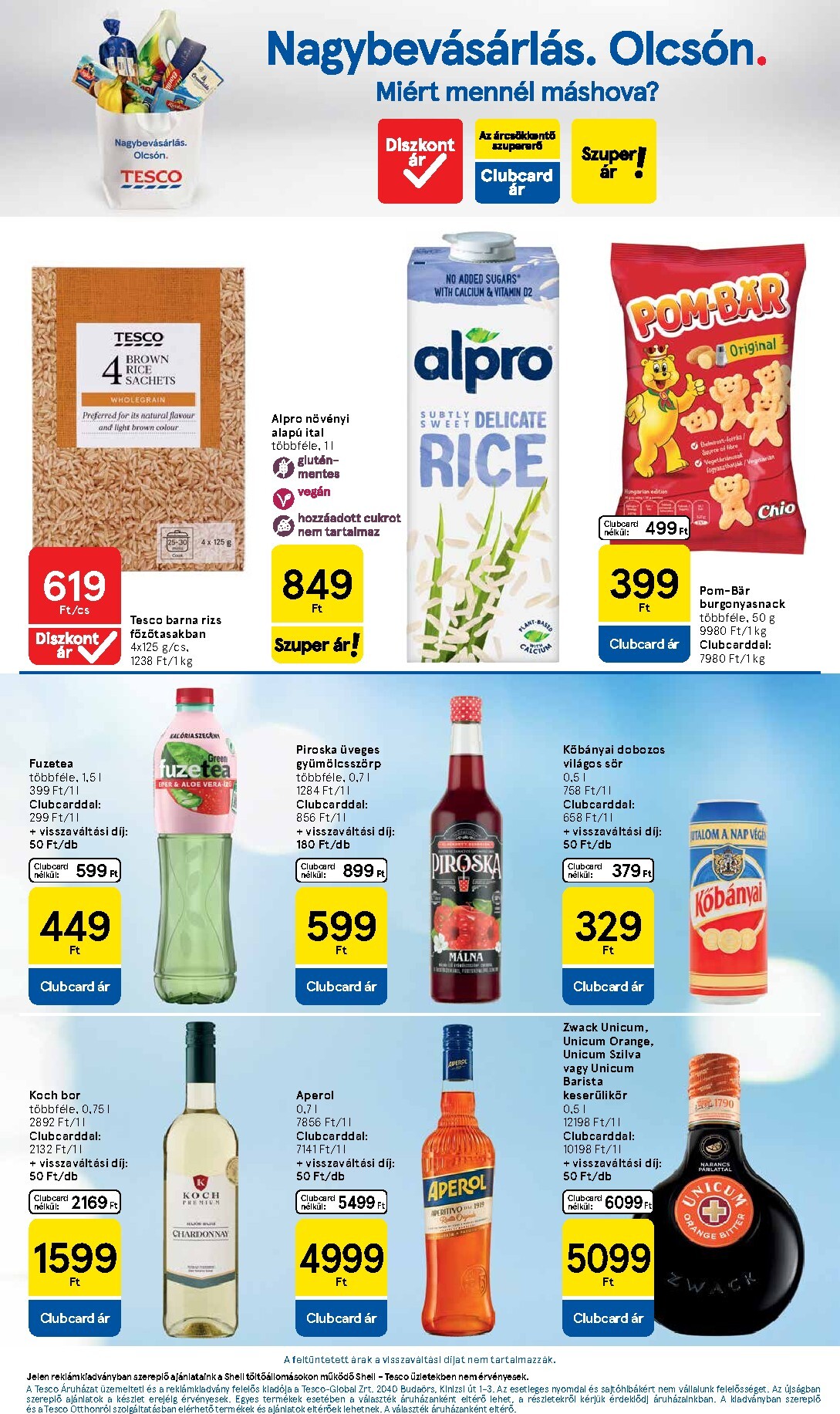 tesco - Tesco szupermarket hirdetmény a következő hétre szerdától 2026.04.29.-tól szerdától 2026.05.06.-ig - page: 7