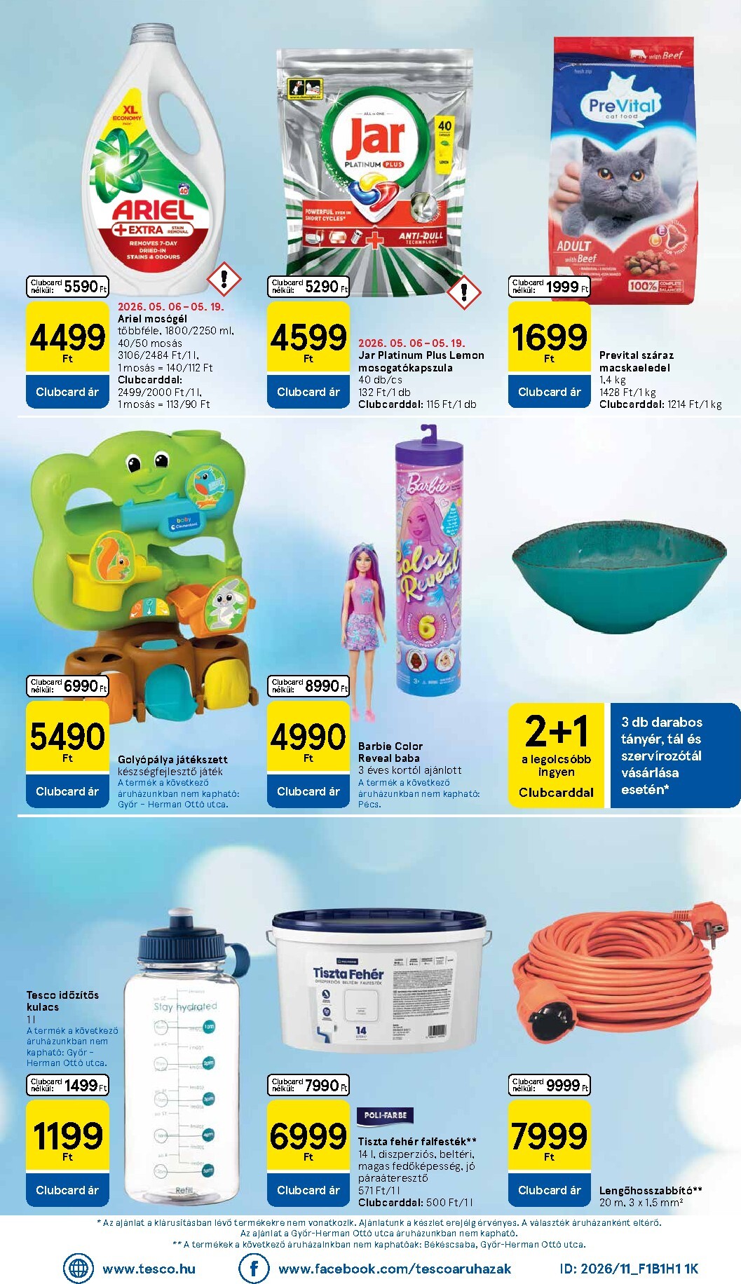tesco - Tesco szupermarket hirdetmény a következő hétre csütörtöktől 2026.05.14.-tól szerdától 2026.05.20.-ig - page: 8