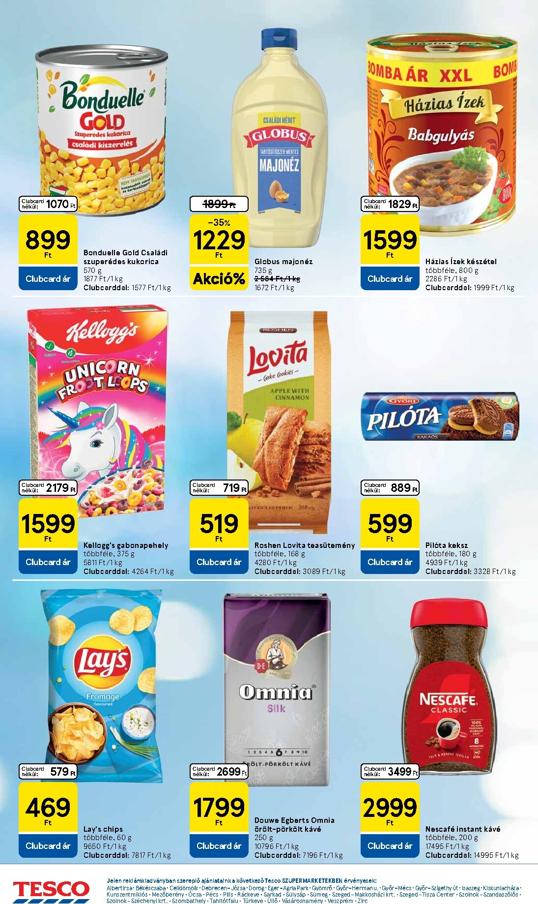 tesco - Tesco szupermarket hirdetmény a következő hétre csütörtöktől 2026.05.14.-tól szerdától 2026.05.20.-ig - page: 4