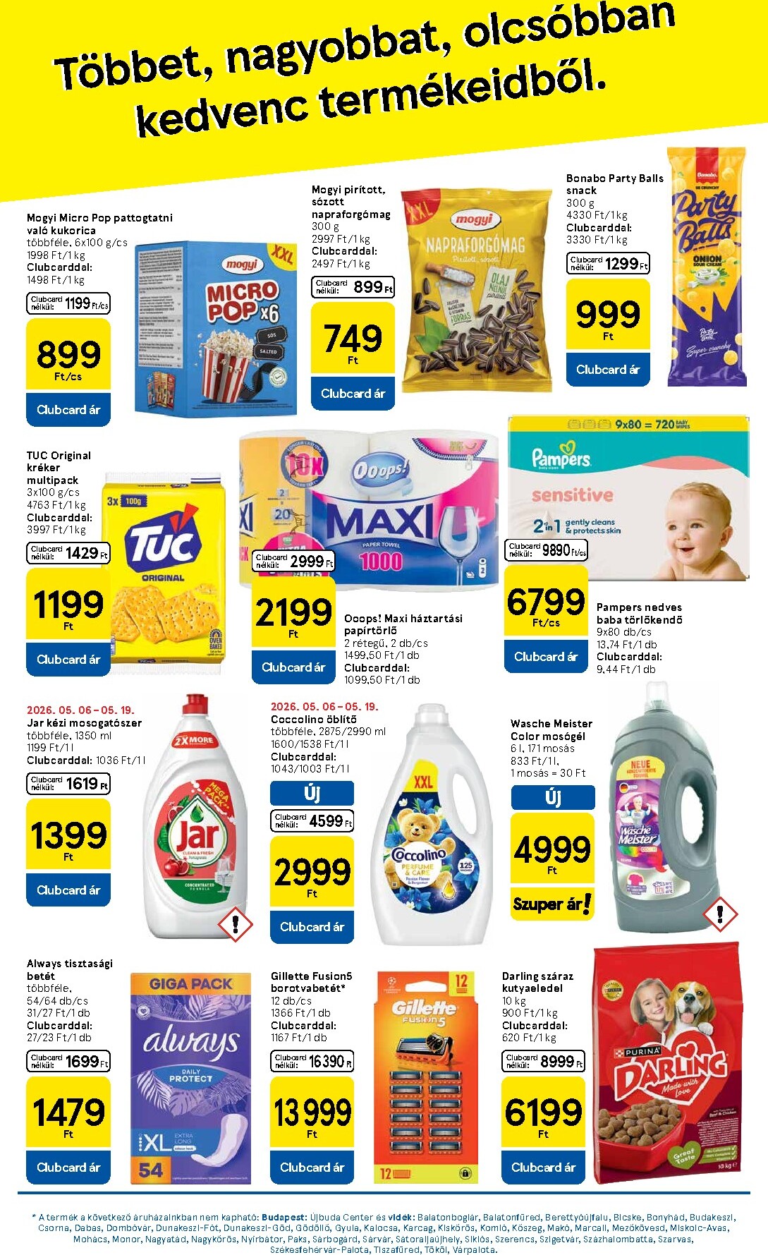 tesco - Tesco hirdetmény a következő hétre csütörtöktől 2026.05.14.-tól szerdától 2026.05.20.-ig - page: 11