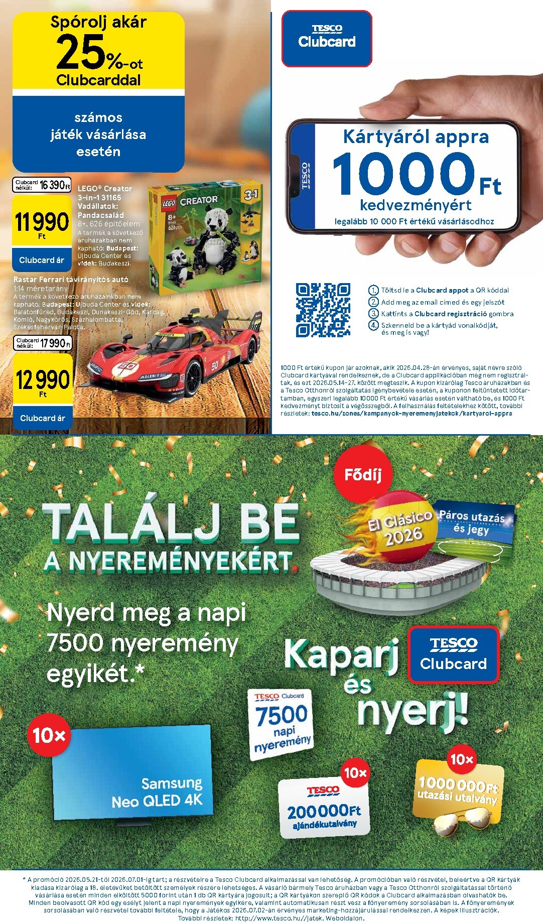 tesco - Tesco hirdetmény a következő hétre csütörtöktől 2026.05.21.-tól szerdától 2026.05.27.-ig - page: 16