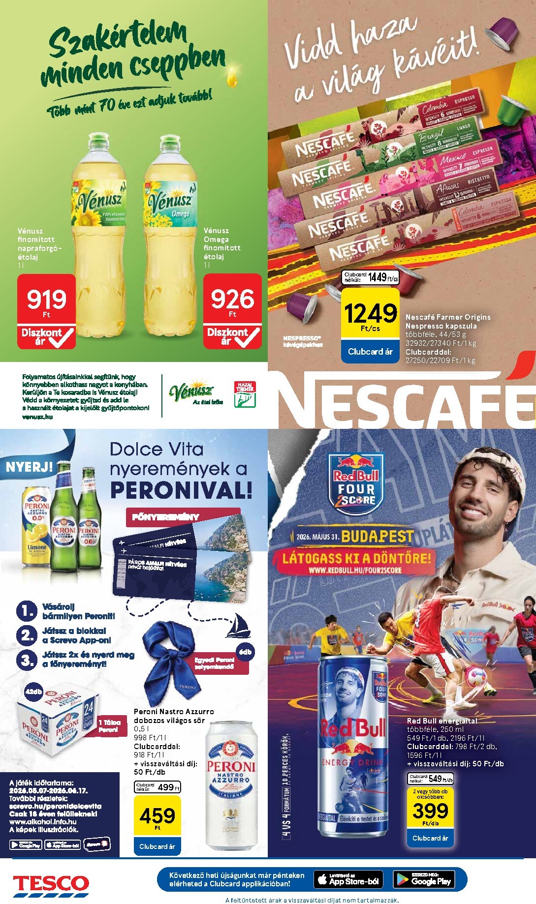 tesco - Tesco hirdetmény a következő hétre csütörtöktől 2026.05.21.-tól szerdától 2026.05.27.-ig - page: 26